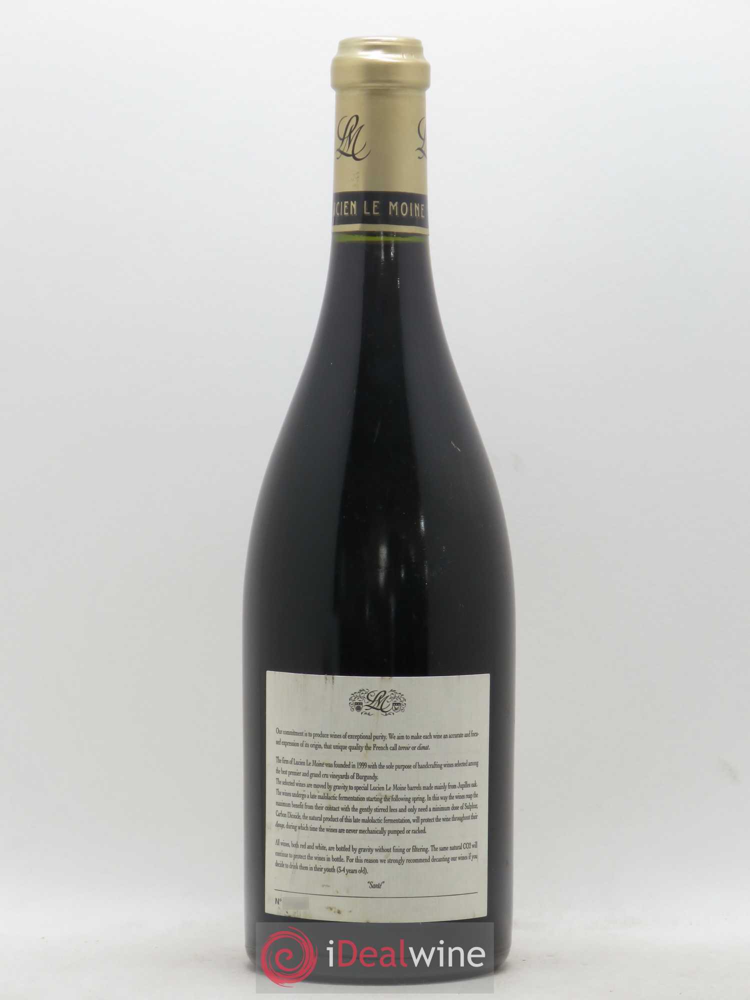Vosne-Romanée 1er Cru Les Suchots Lucien Le Moine 2005 - Lot de 1 bouteille - 1