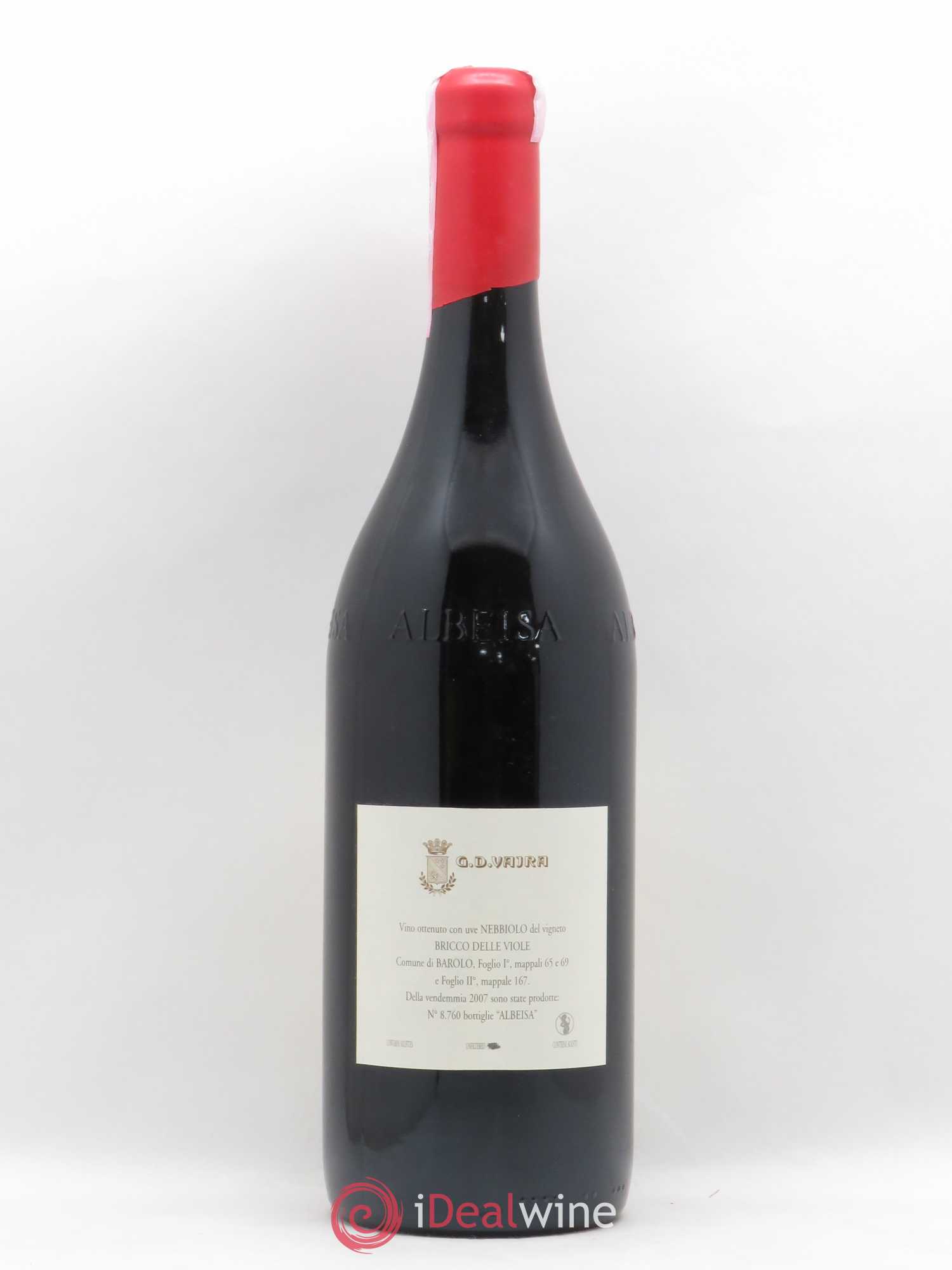Barolo Vajra Bricco delle Viole 2007 - Posten von 1 Magnum - 1