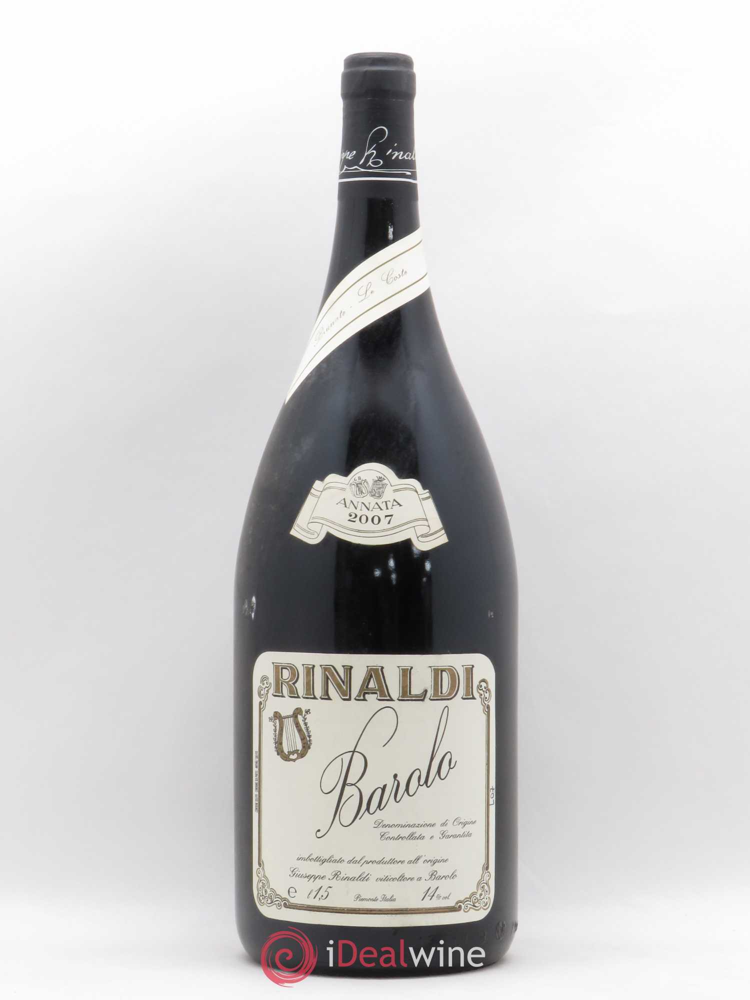 Barolo Brunate Le Coste Giuseppe Rinaldi 2007 - Posten von 1 Magnum - 0