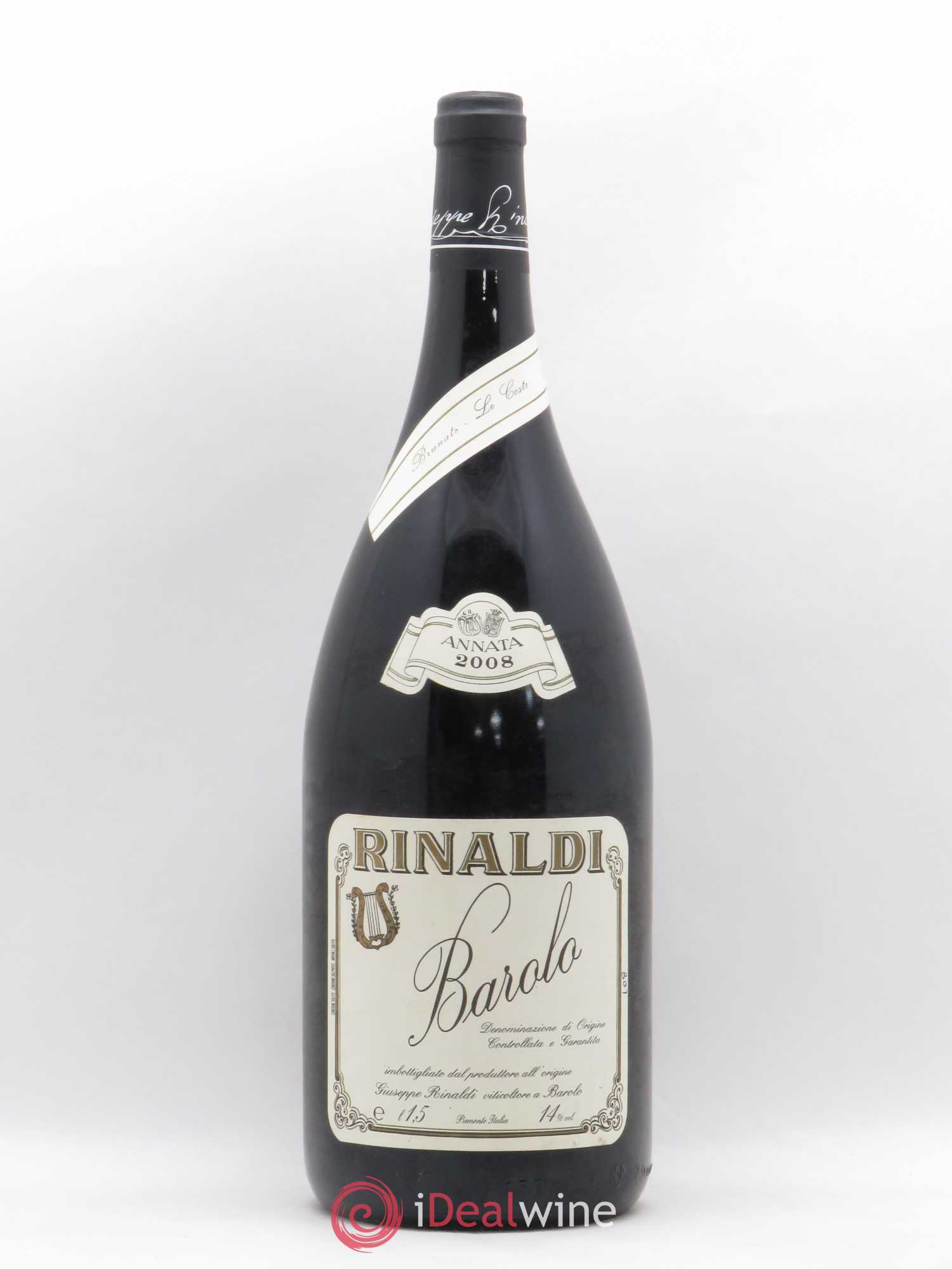 Barolo Brunate Le Coste Giuseppe Rinaldi 2008 - Lot de 1 magnum - 0