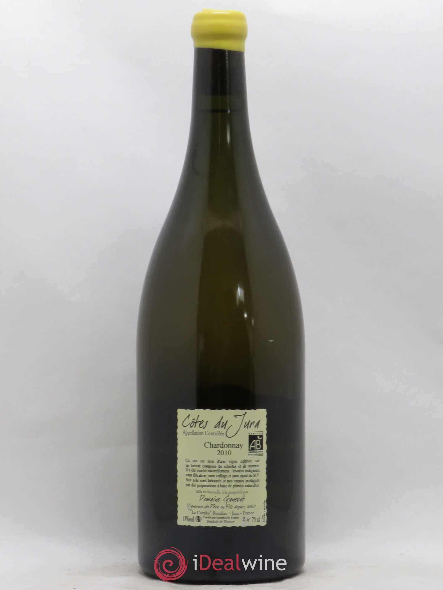 Côtes du Jura Grusse en Billat Jean-François Ganevat (Domaine) 2010 - Lot de 1 magnum - 1
