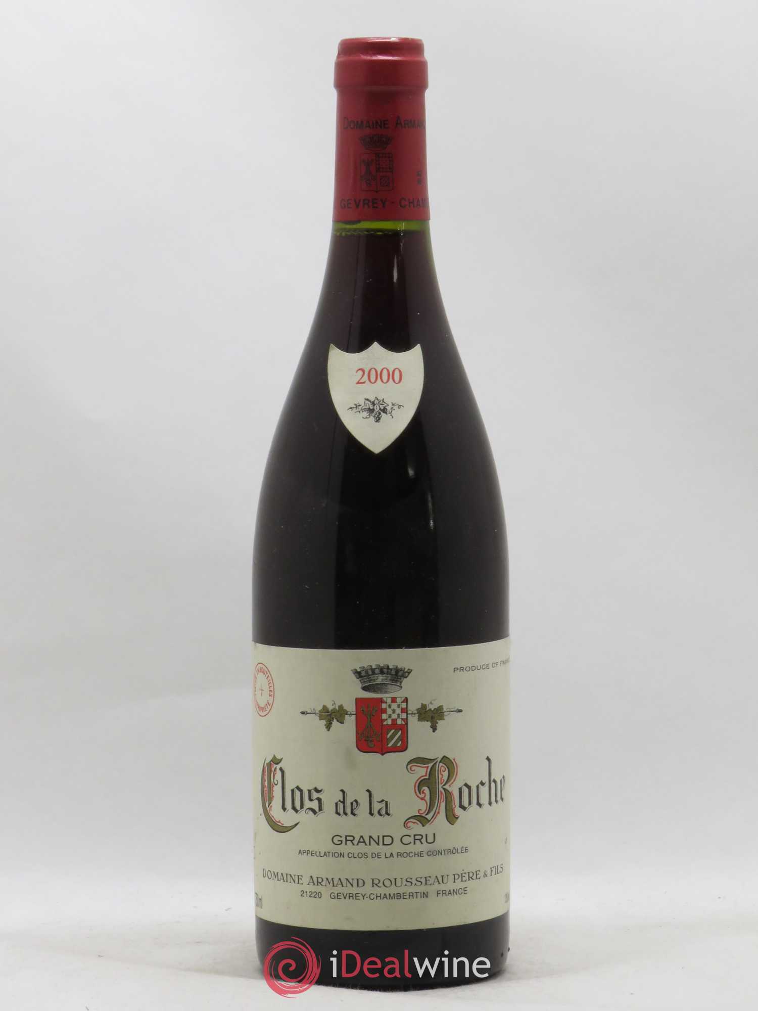 Clos de la Roche Grand Cru Armand Rousseau (Domaine) 2000 - Lot de 1 bouteille - 0