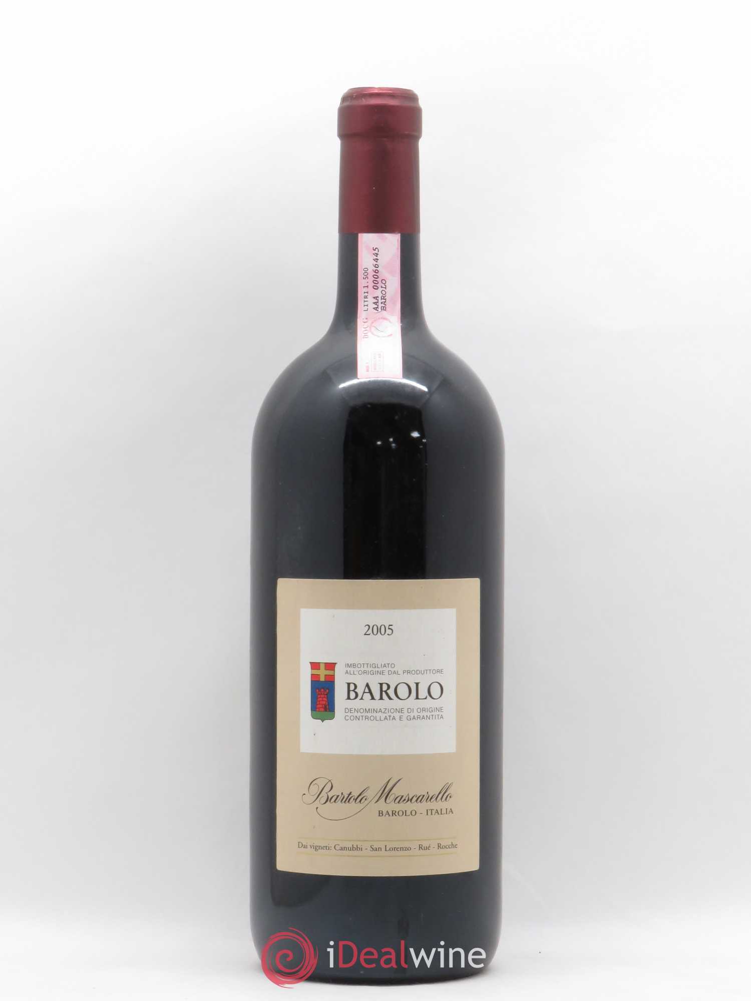 Barolo DOCG Bartolo Mascarello 2005 - Lot de 1 magnum - 0
