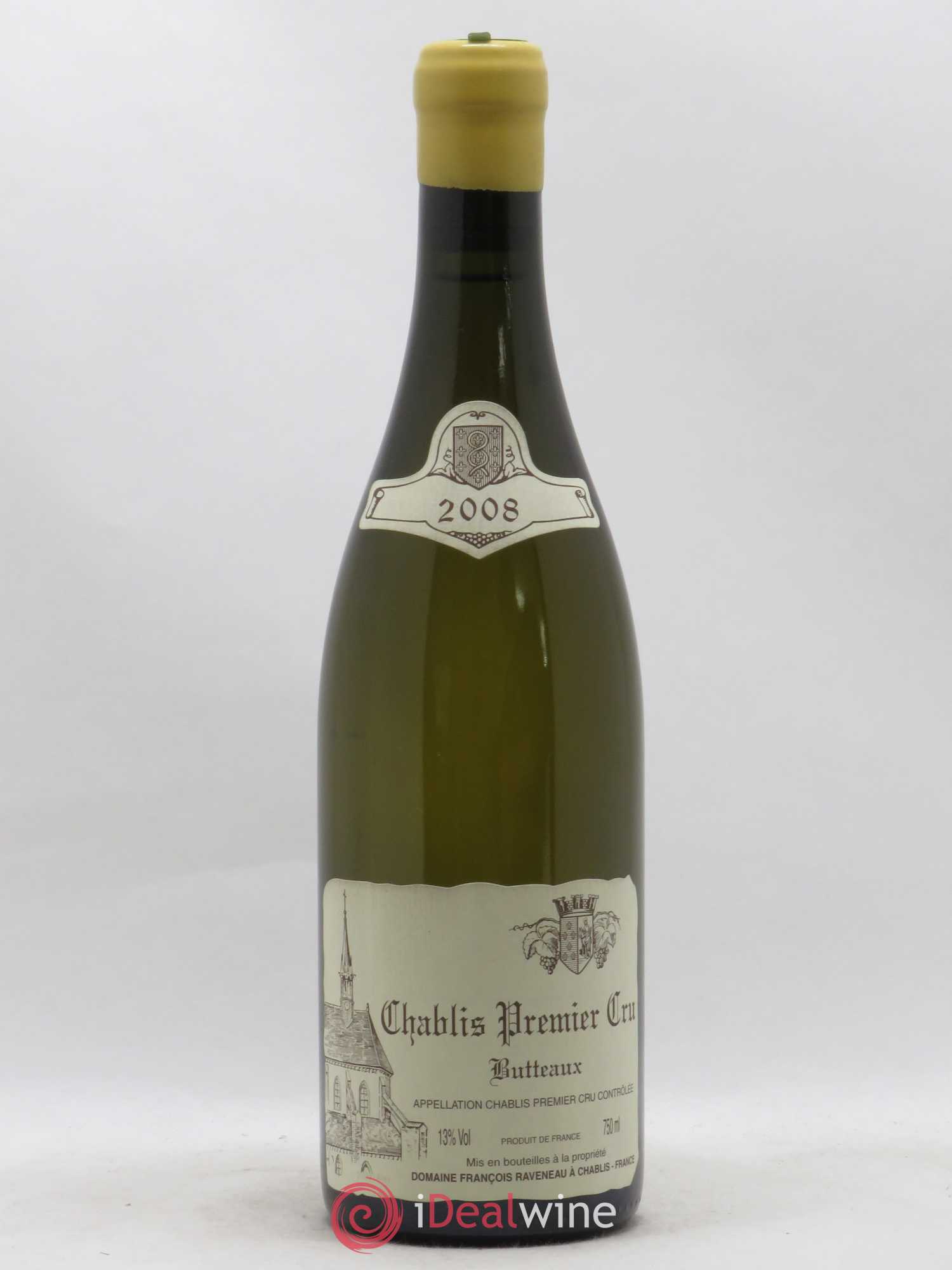 Chablis 1er Cru Butteaux Raveneau (Domaine) 2008 - Lot de 1 bouteille - 0