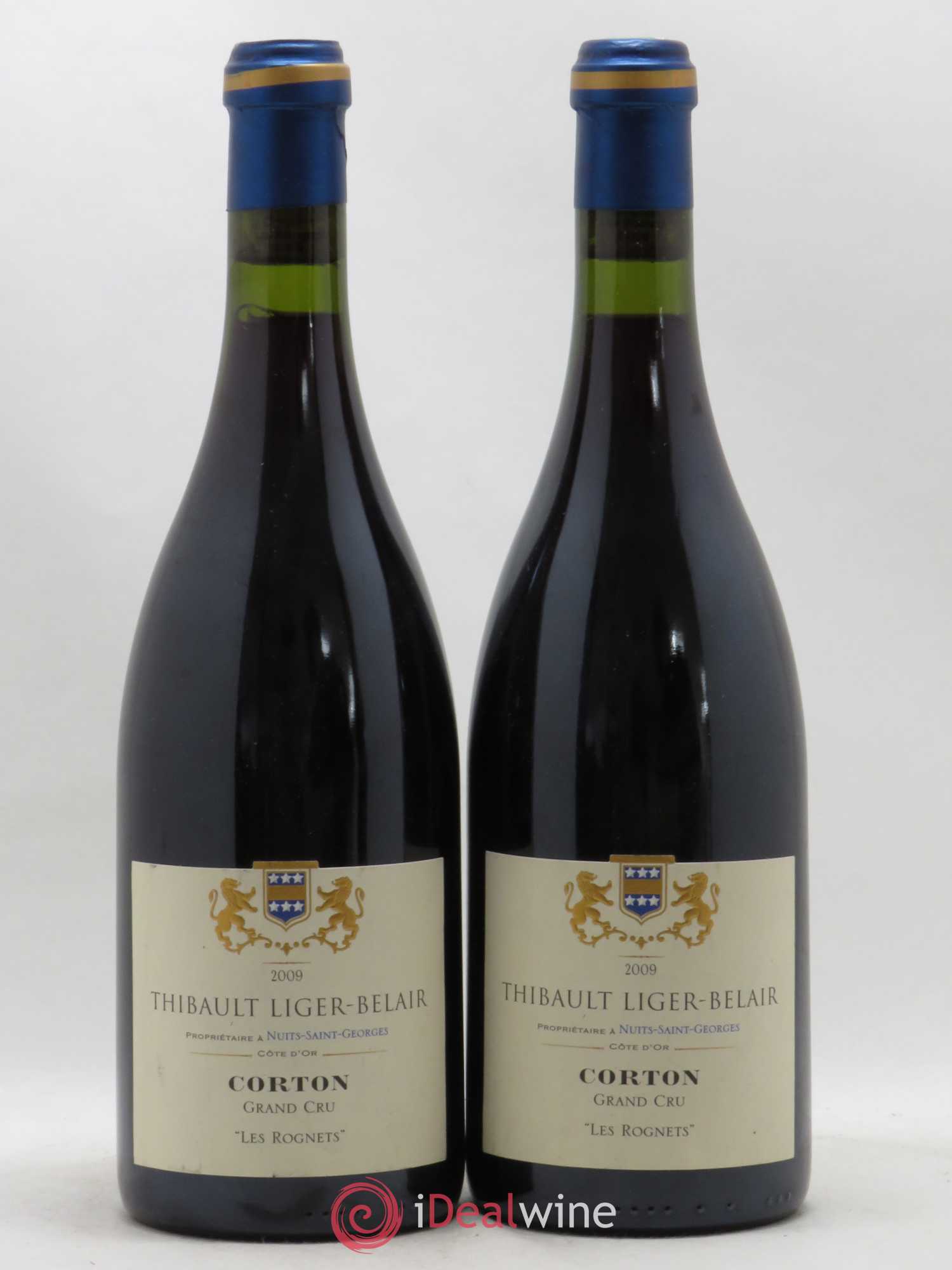 Corton Grand Cru Les Rognets Thibault Liger Belair 2009 - Posten von 2 Flaschen - 0