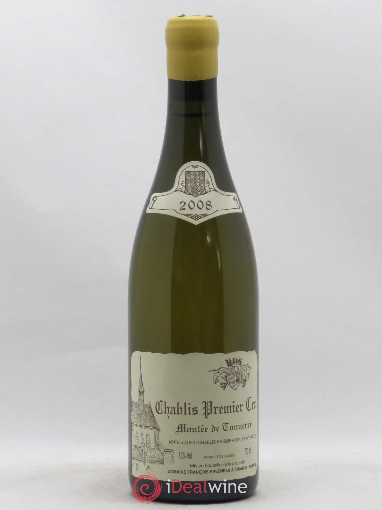 Chablis 1er Cru Montée de Tonnerre Raveneau (Domaine) 2008 - Lot of 1 bottle - 0
