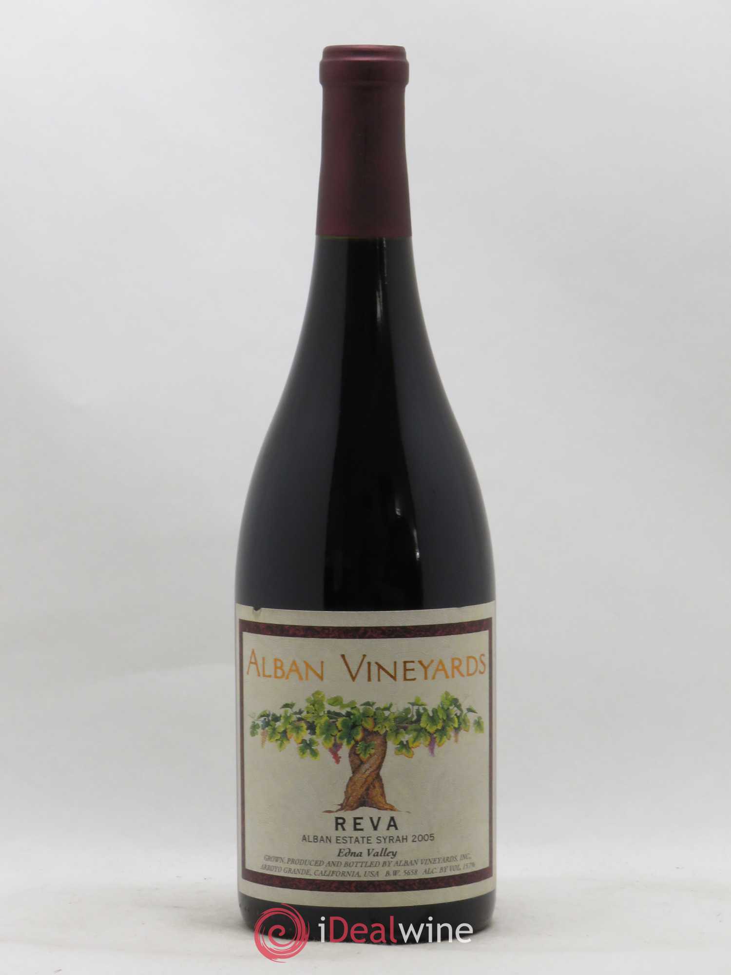 USA Reva EDNA VALLEY Alban Estate Syrah Alban Vineyard 2005 - Posten von 1 Flasche - 0