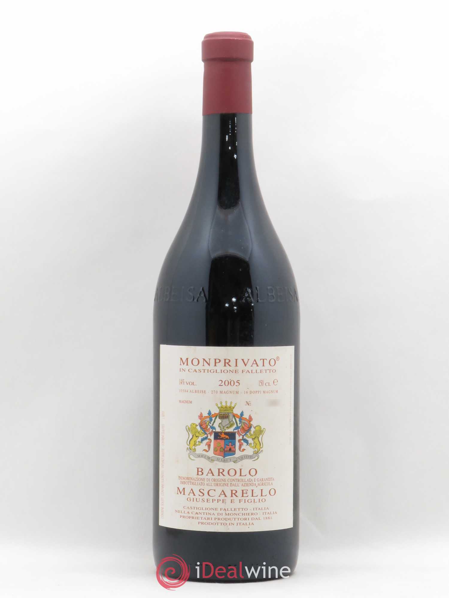 Barolo DOCG Monprivato Giuseppe Mascarello 2005 - Lot de 1 magnum - 0