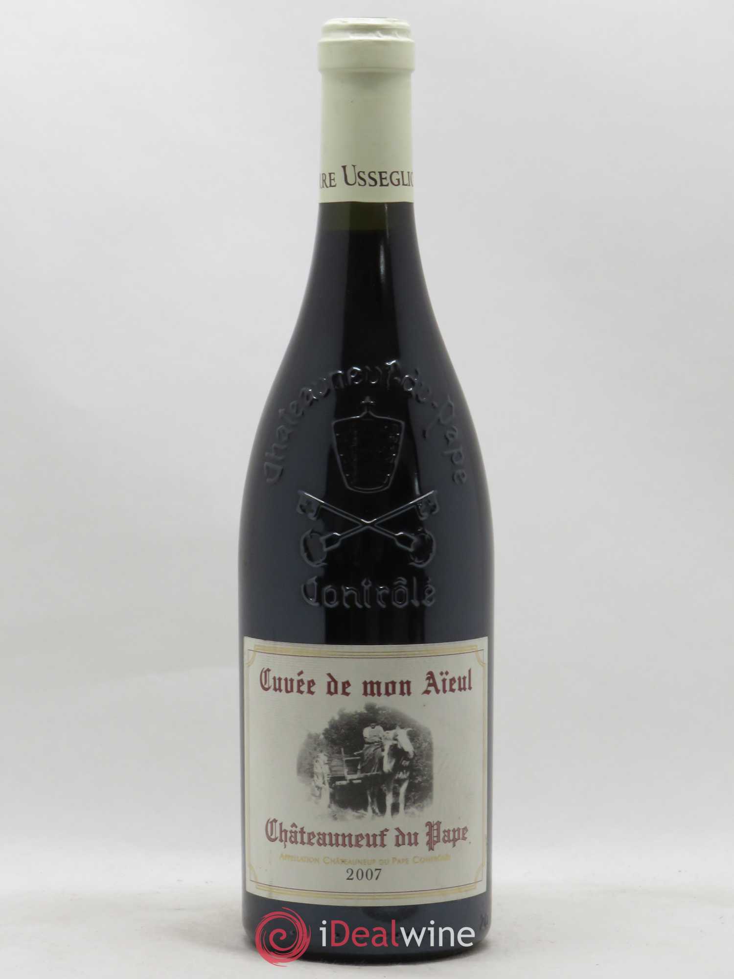 Châteauneuf-du-Pape Cuvée de mon Aïeul Pierre Usseglio & Fils 2007 - Lot de 1 bouteille - 0