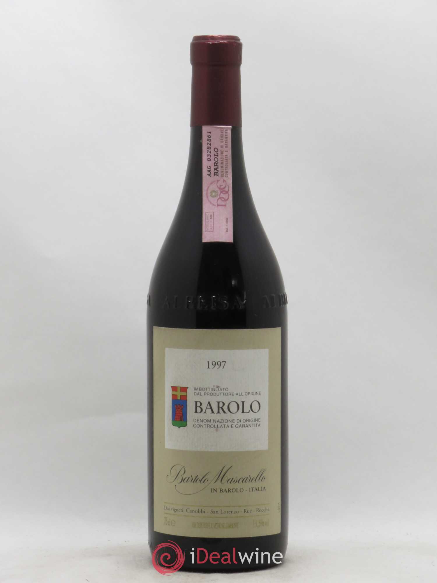 Barolo DOCG Bartolo Mascarello 1997 - Lot de 1 bouteille - 0