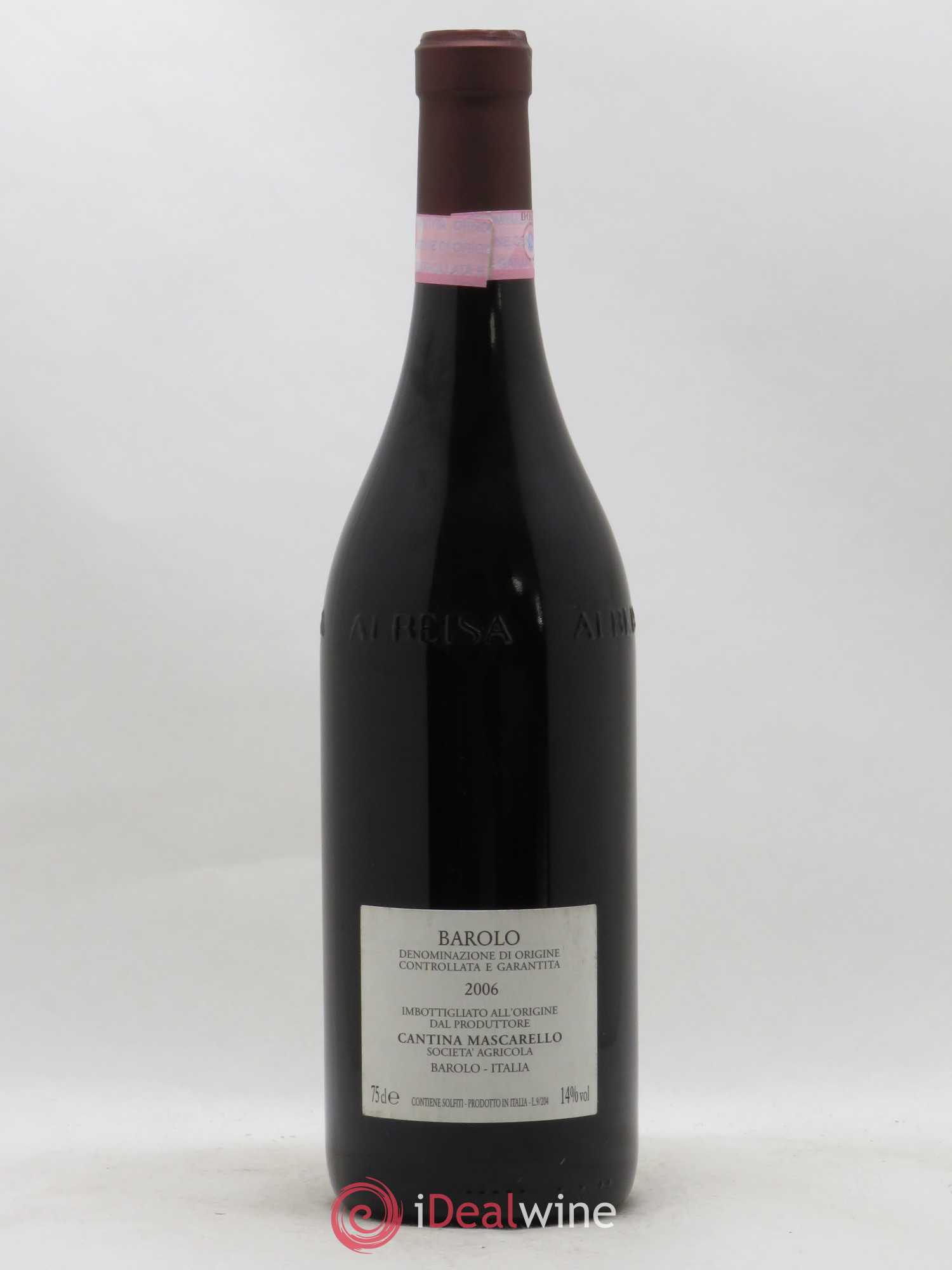 Barolo DOCG Bartolo Mascarello 2006 - Lot de 1 bouteille - 1