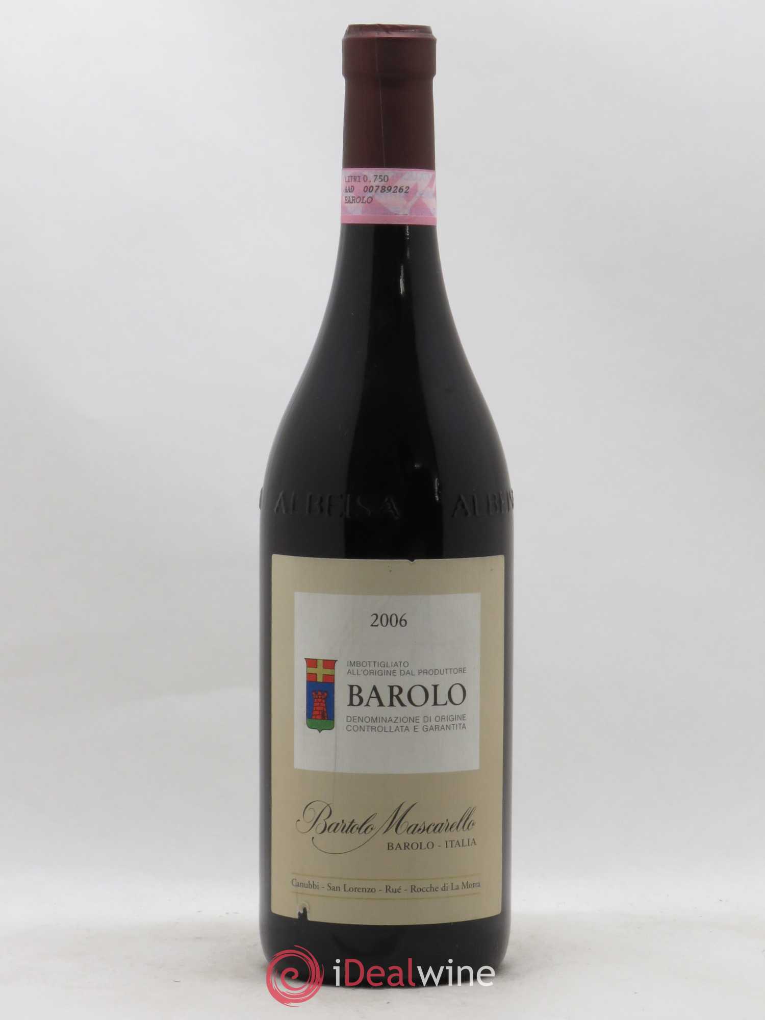 Barolo DOCG Bartolo Mascarello 2006 - Lot de 1 bouteille - 0