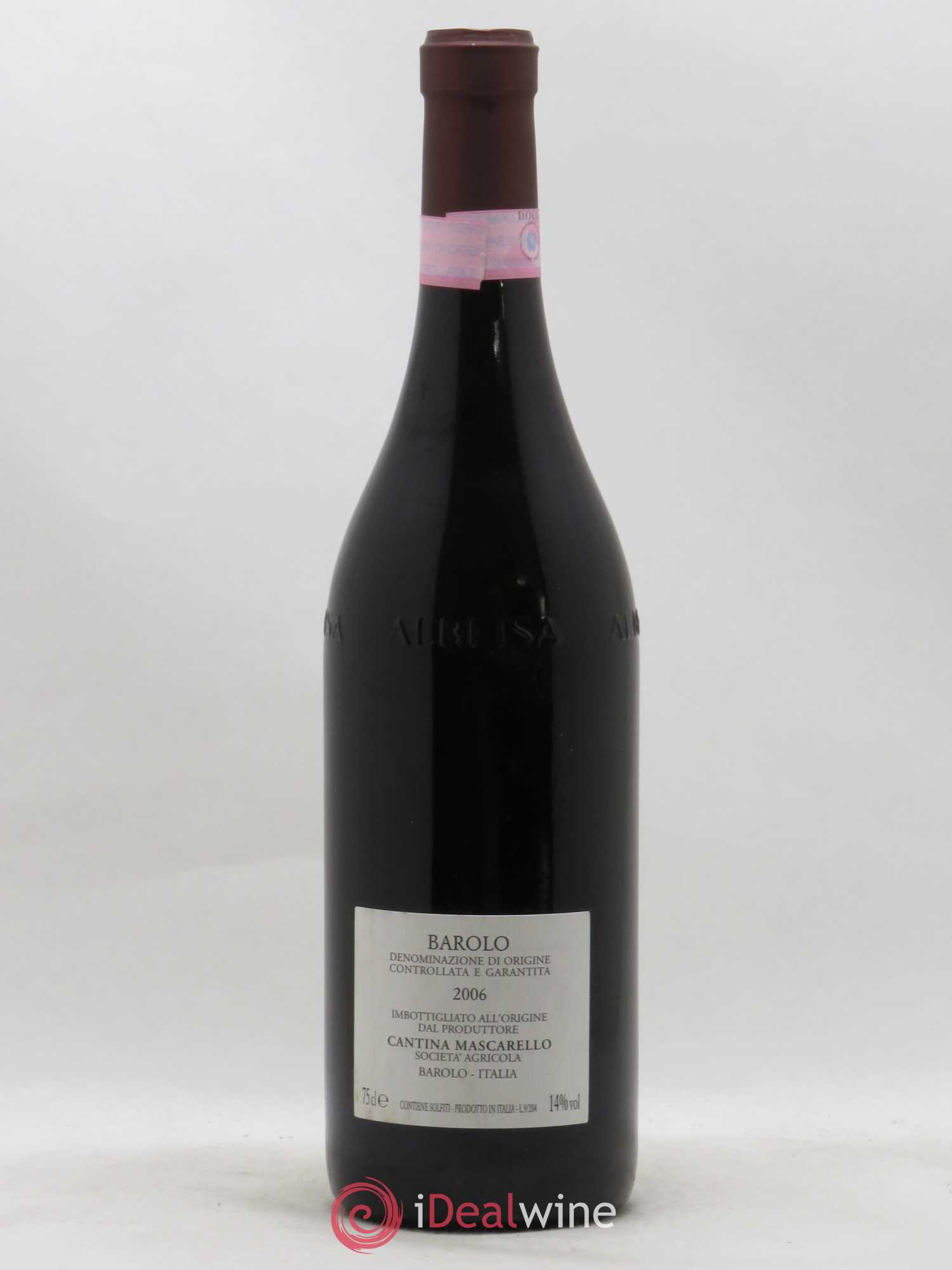 Barolo DOCG Bartolo Mascarello 2006 - Lot de 1 bouteille - 1