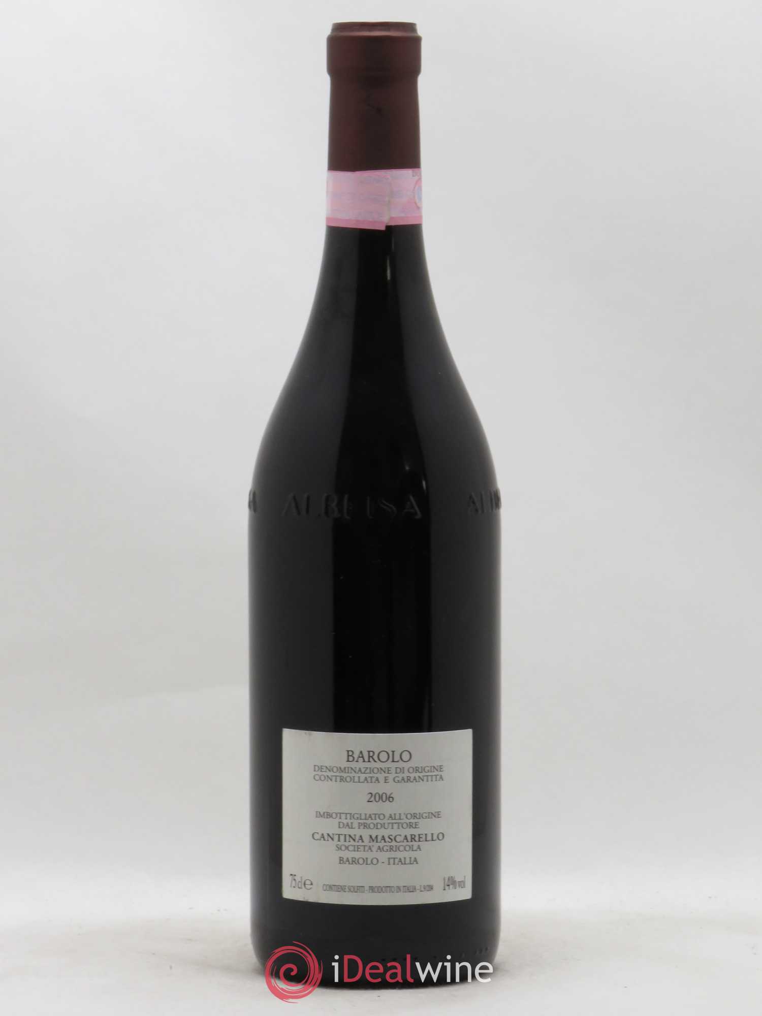 Barolo DOCG Bartolo Mascarello 2006 - Lot de 1 bouteille - 1