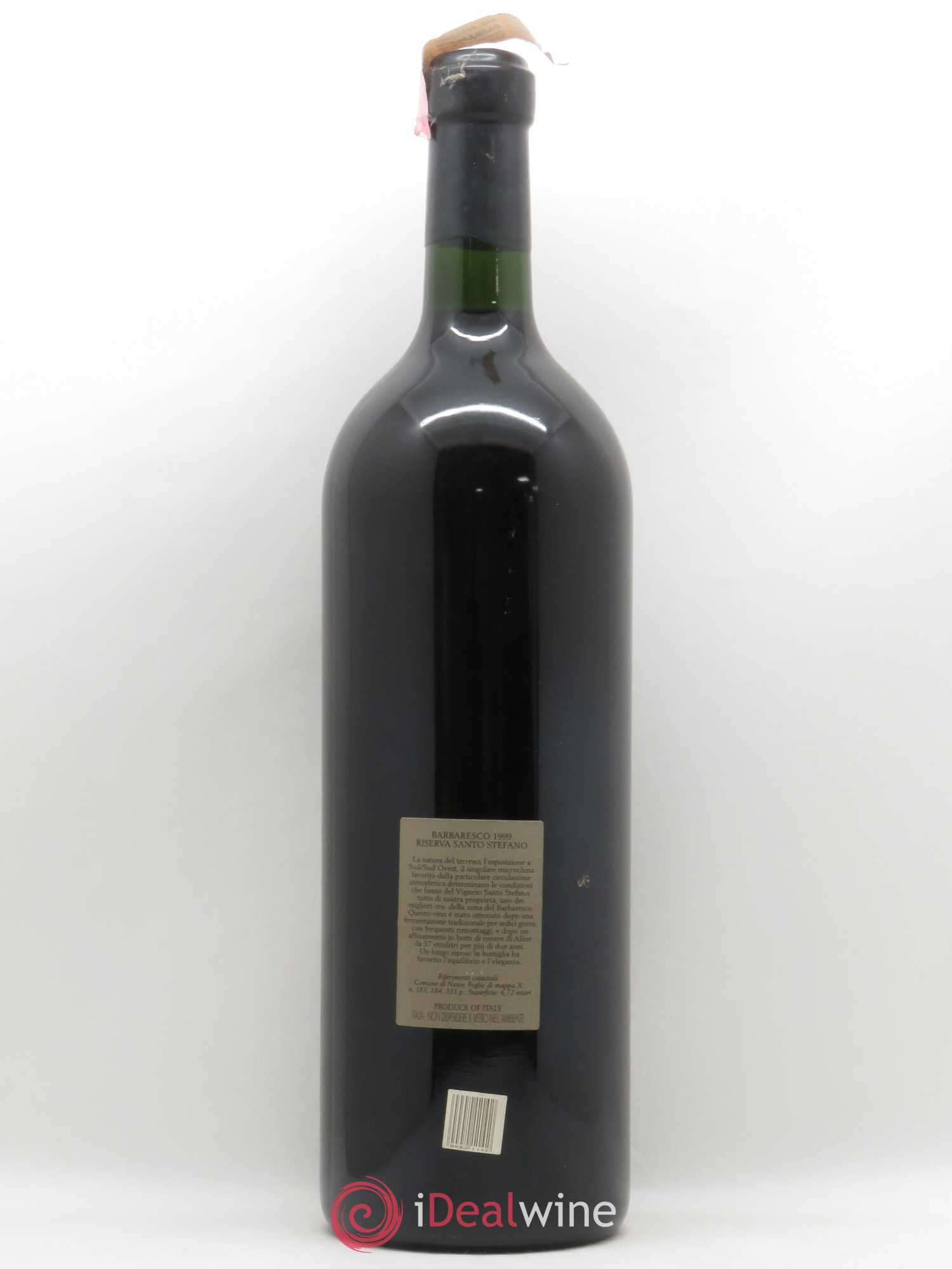 Barbaresco DOCG Castello di Neive Santo Stefano Riserva 1999 - Posten von 1 Doppel-Magnum - 1
