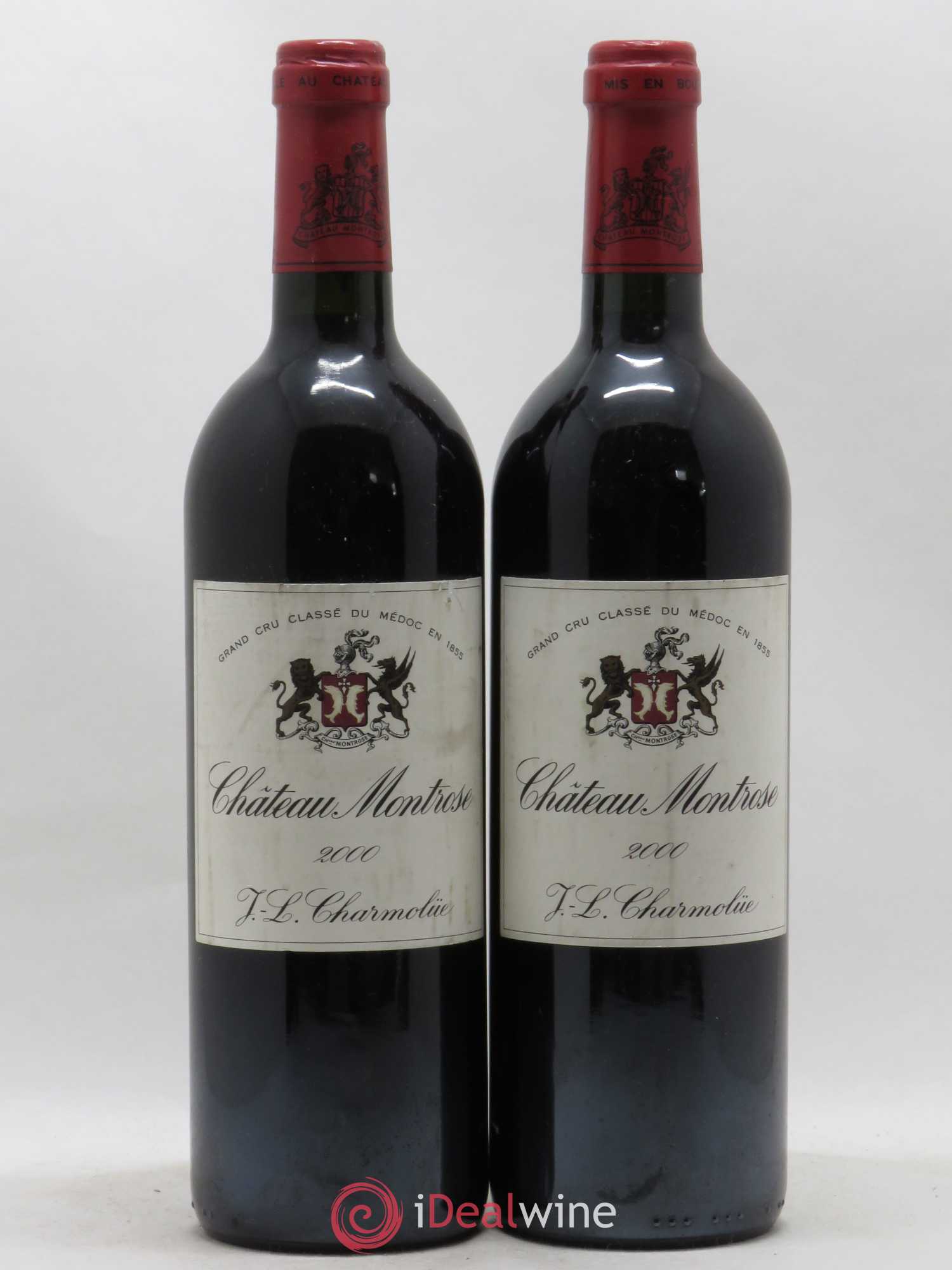 Château Montrose 2ème Grand Cru Classé 2000 - Lot de 2 bouteilles - 0