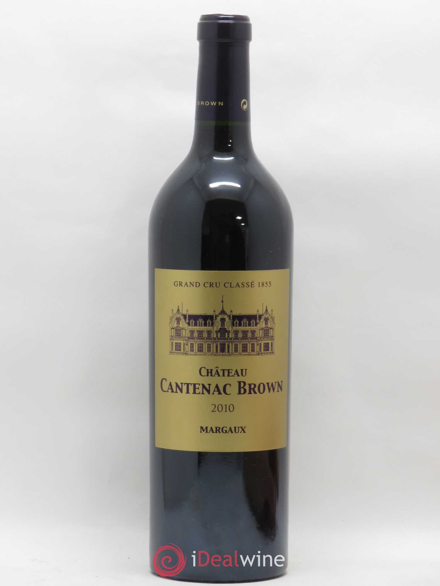 Château Cantenac Brown 3ème Grand Cru Classé 2010 - Lot de 1 bouteille - 0
