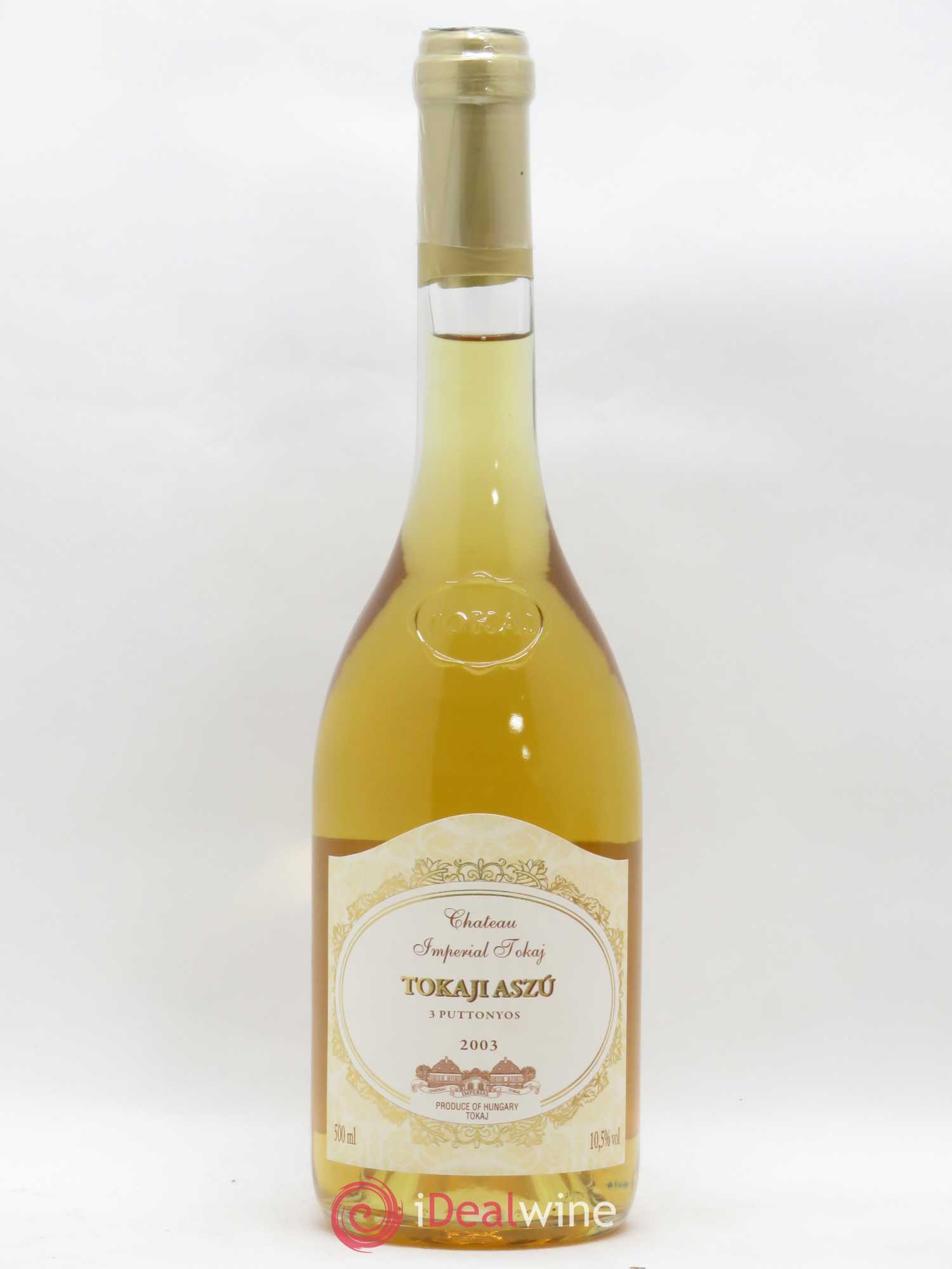 Tokaji Aszu Château Imperial 3 Puttonyos 2003 - Posten von 1 Flasche - 0