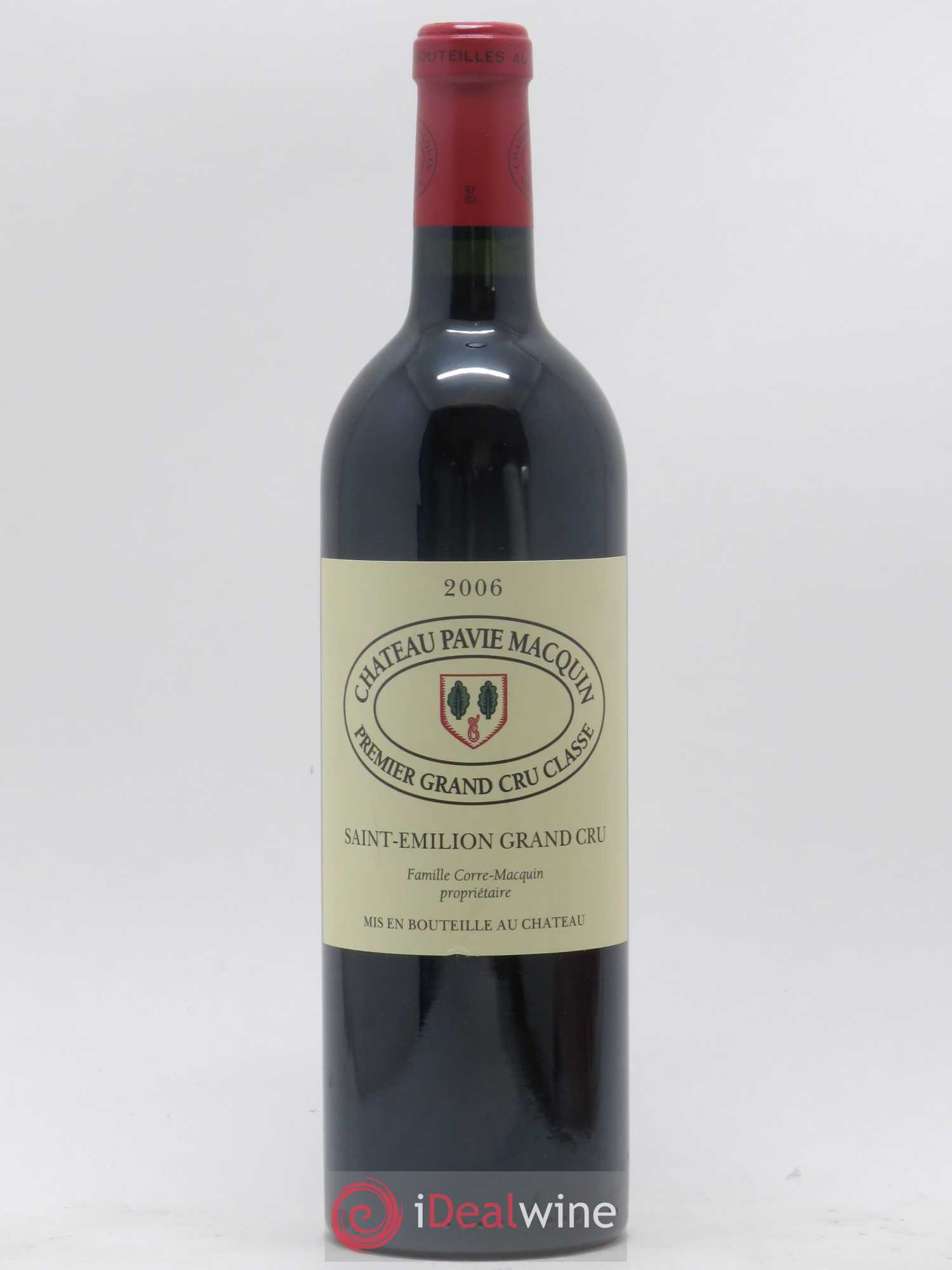 Château Pavie Macquin 1er Grand Cru Classé B 2006 - Lot de 1 bouteille - 0