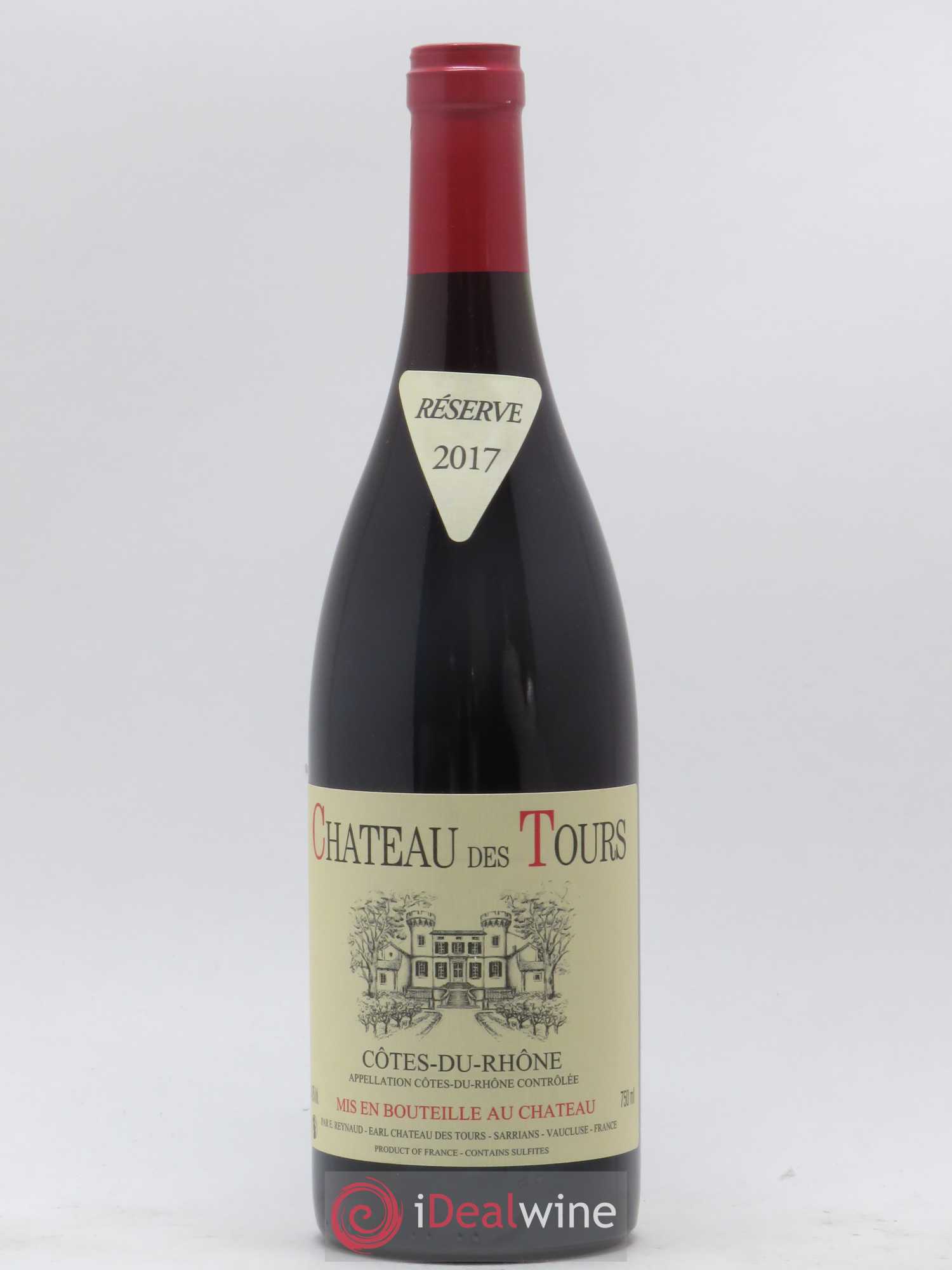 Côtes-du-Rhône Château des Tours Emmanuel Reynaud 2017 - Lot de 1 bouteille - 0