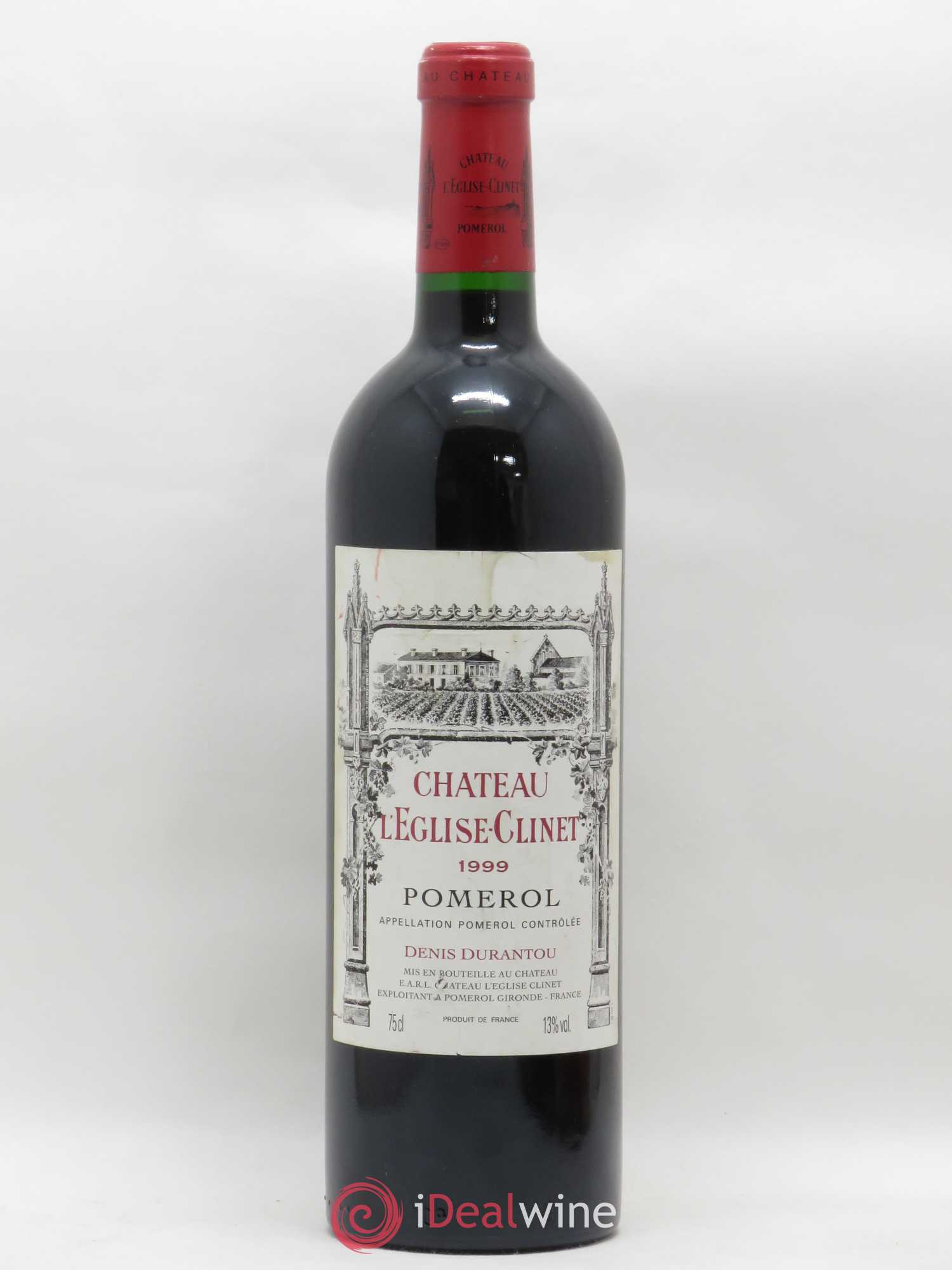 Château l' Église Clinet 1999 - Lot de 1 bouteille - 0