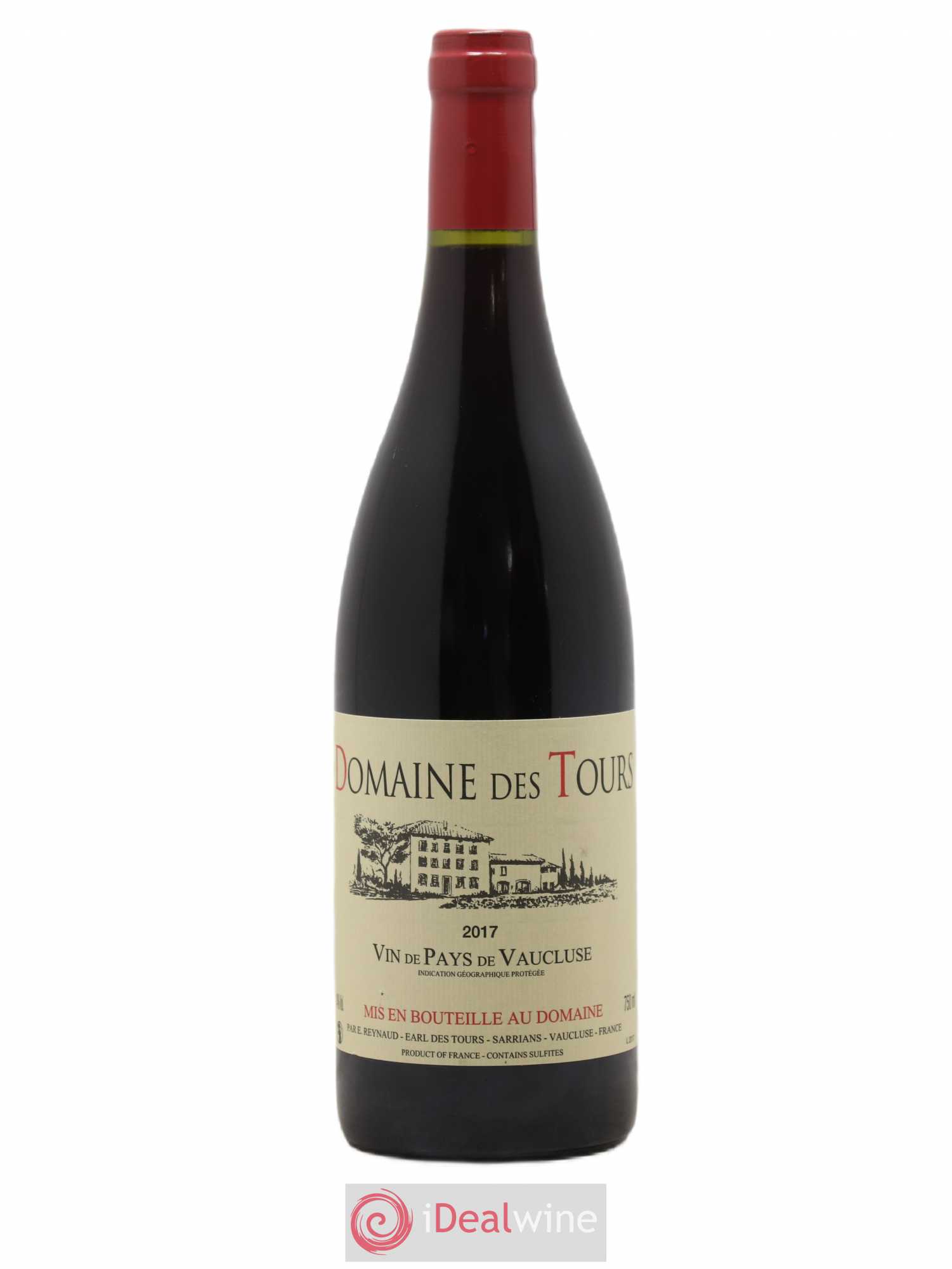 Vaucluse (Vin de Pays de Vaucluse) Domaine des Tours Emmanuel Reynaud 2017 - Posten von 1 Flasche - 0