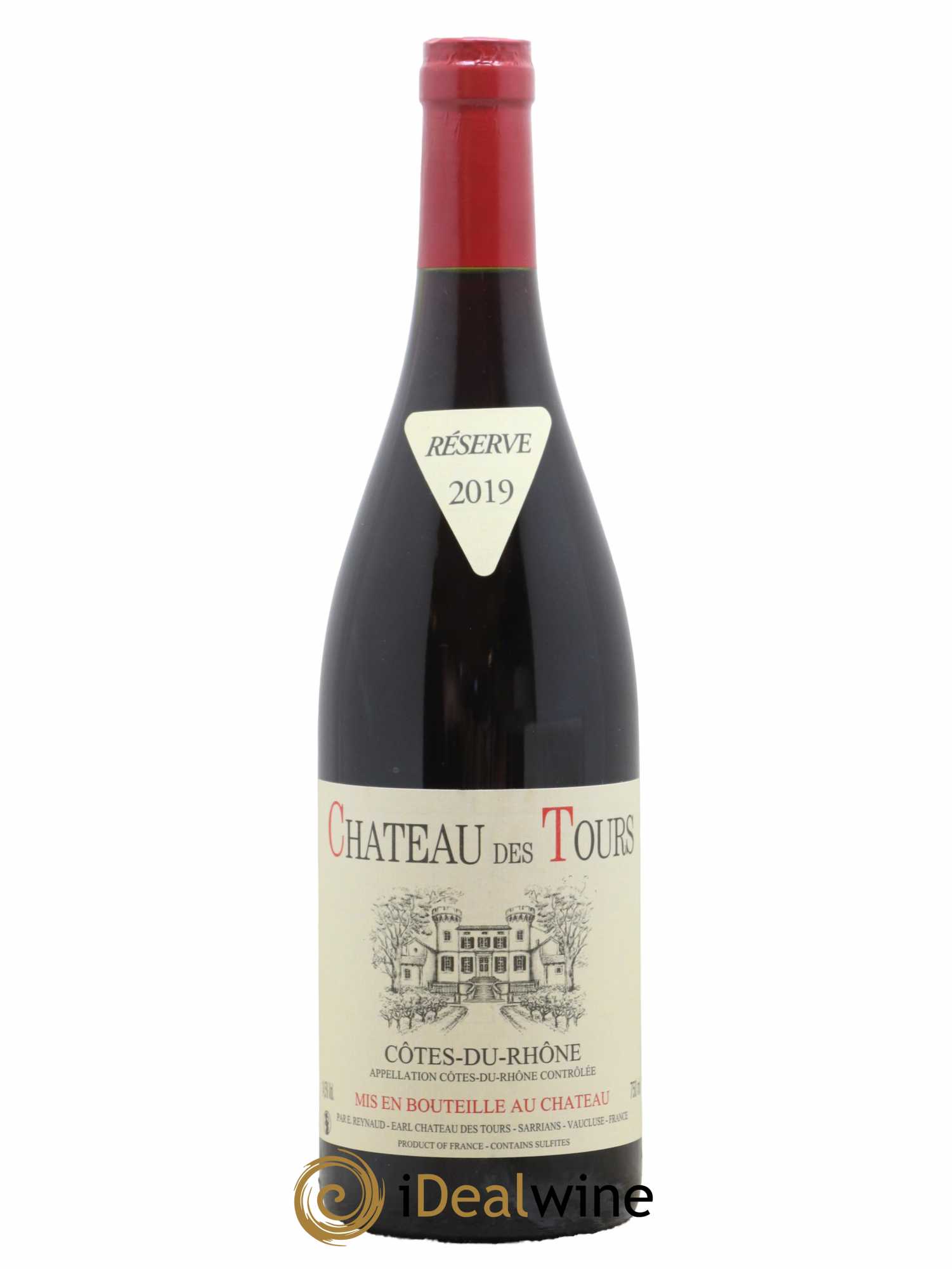 Côtes-du-Rhône Château des Tours Emmanuel Reynaud 2019 - Lot de 1 bouteille - 0