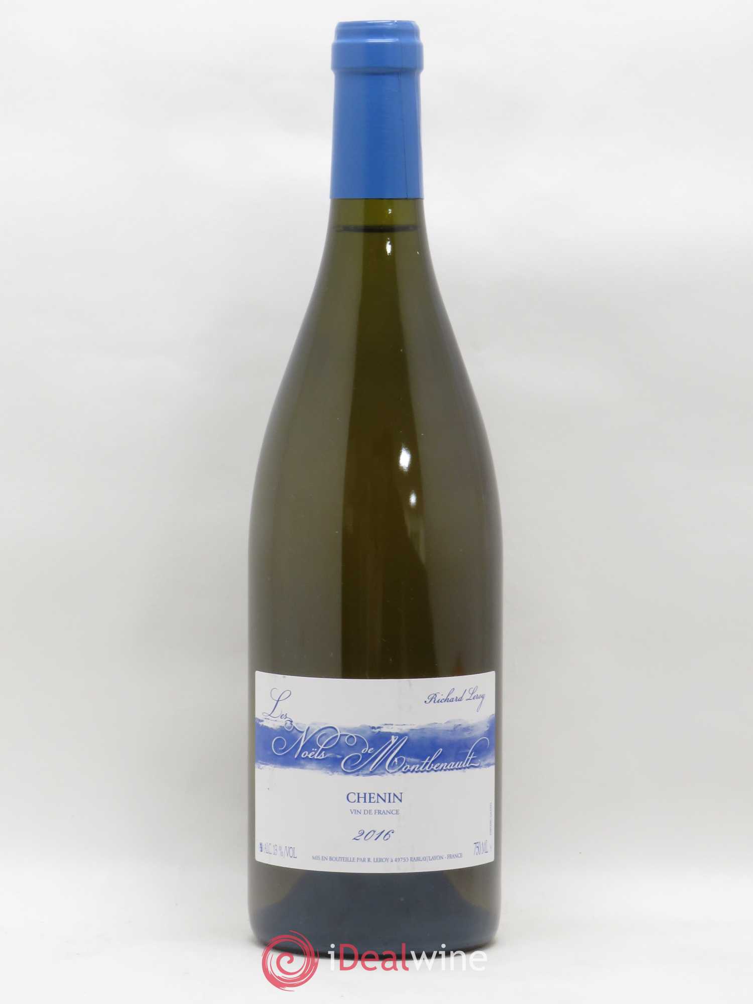 Vin de France Les Noëls de Montbenault Richard Leroy 2016 - Lot de 1 bouteille - 0