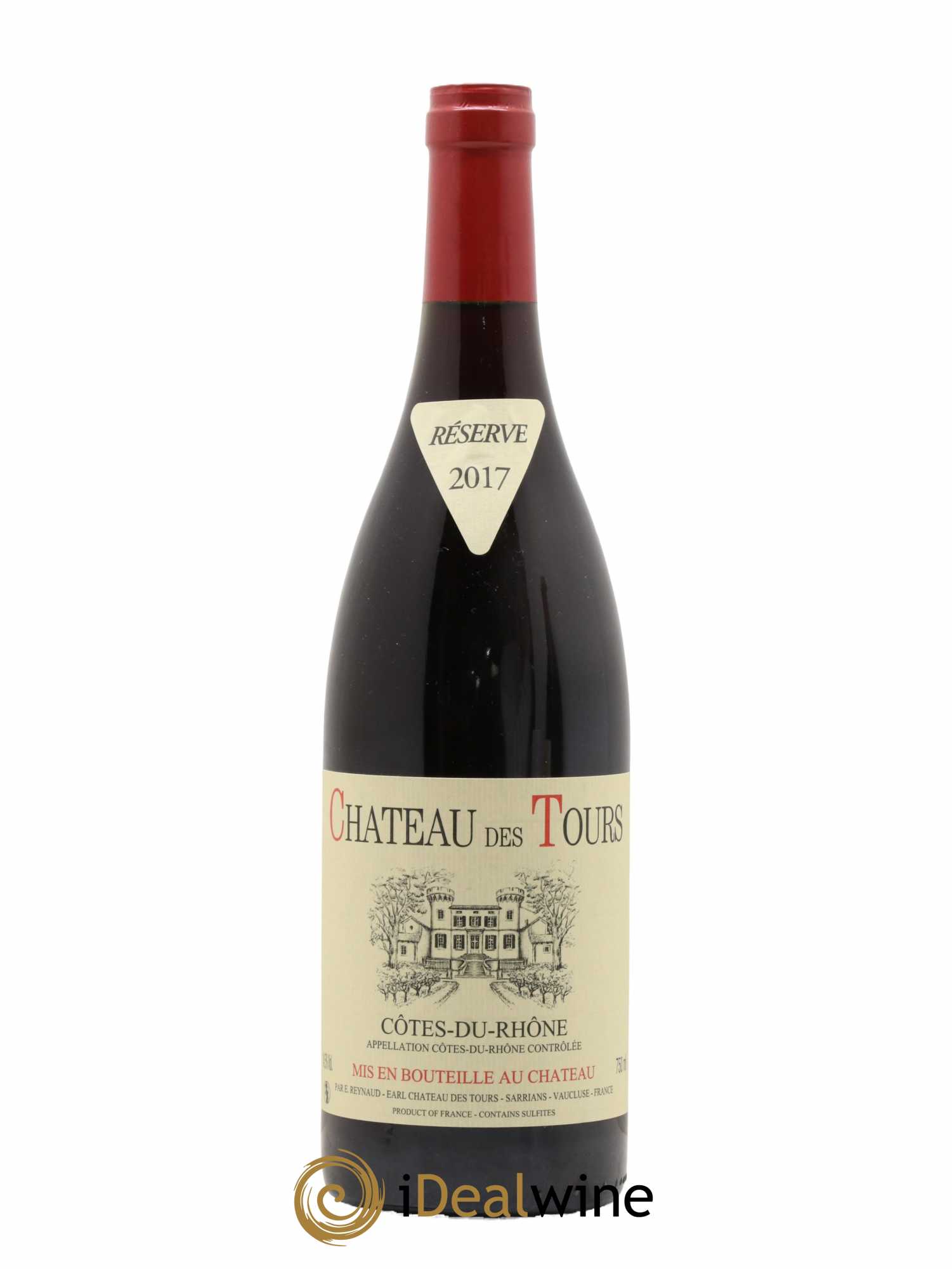 Côtes-du-Rhône Château des Tours Emmanuel Reynaud 2017 - Lot de 1 bouteille - 0