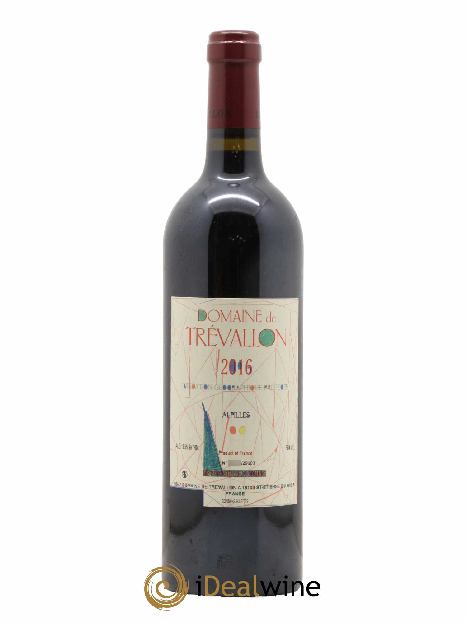 Alpilles Trévallon (Domaine de) Eloi Dürrbach 2016 - Lot de 1 bouteille - 0