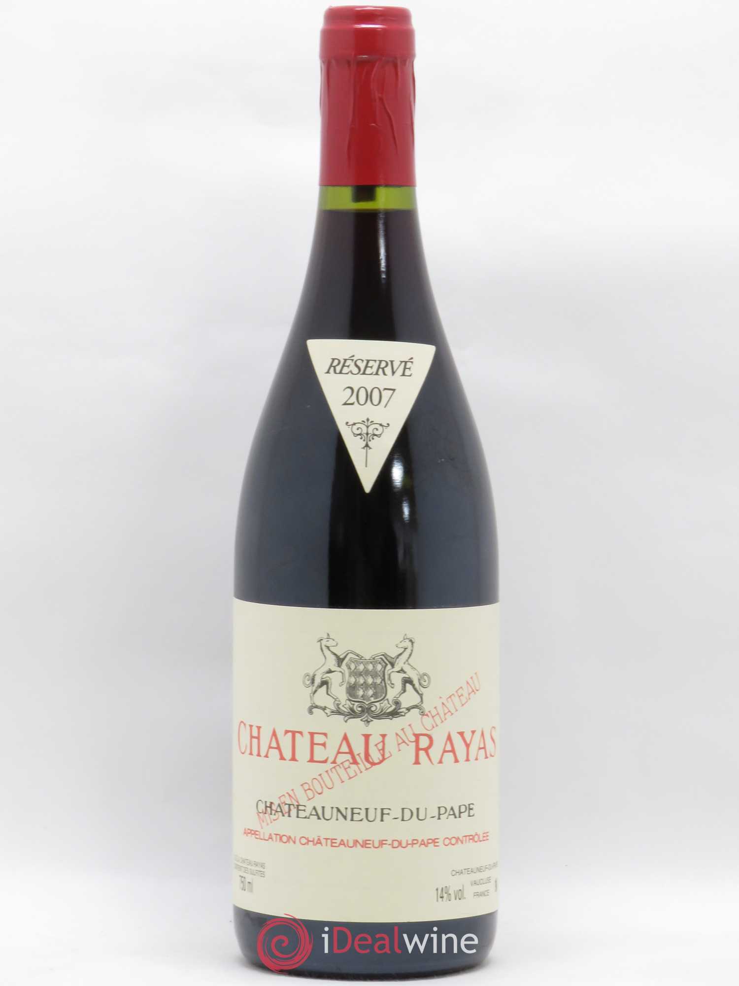 Châteauneuf-du-Pape Château Rayas Emmanuel Reynaud 2007 - Lot de 1 bouteille - 0