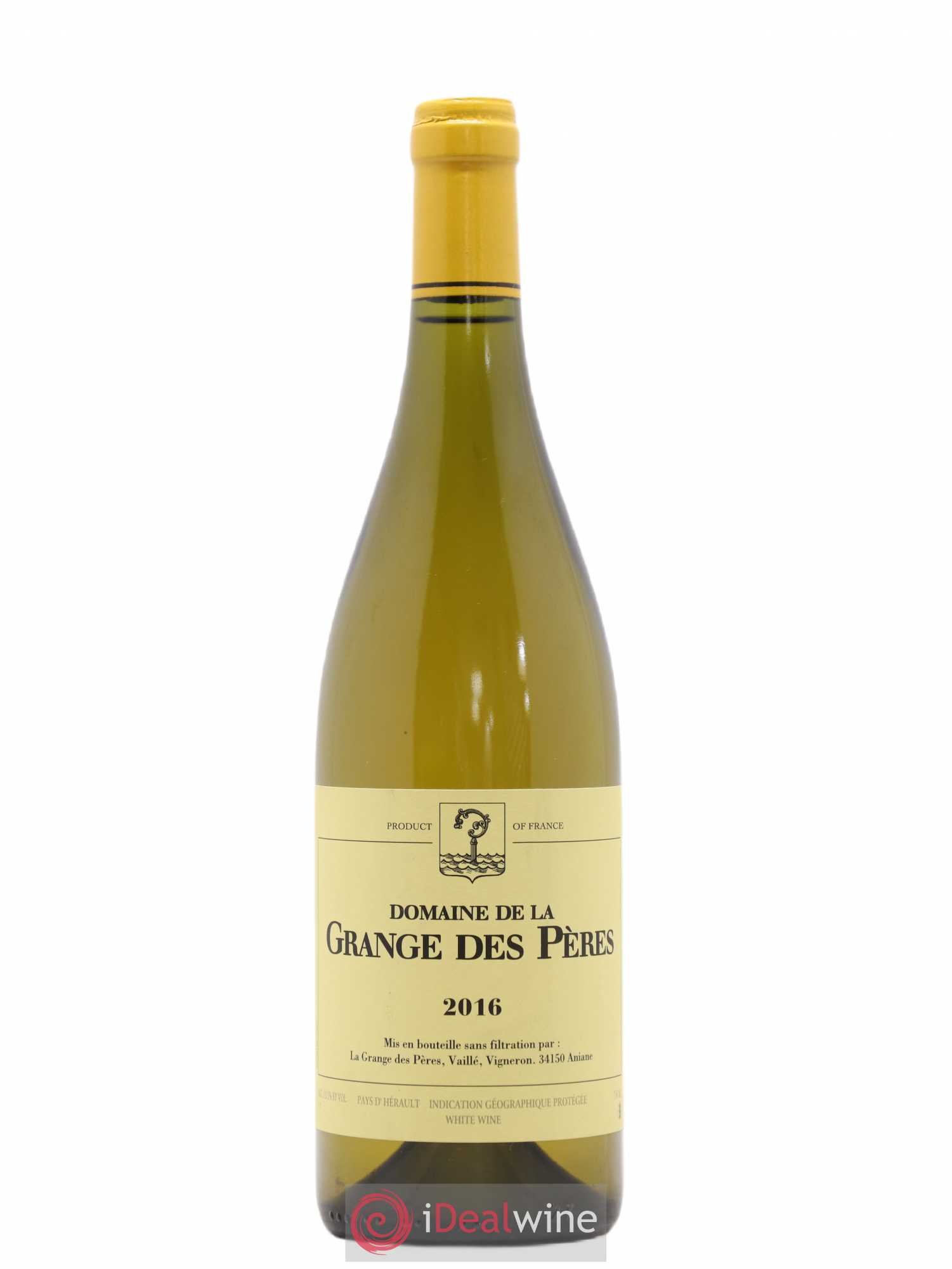 Pays d'Hérault Grange des Pères Laurent Vaillé 2016 - Lot de 1 bouteille - 0