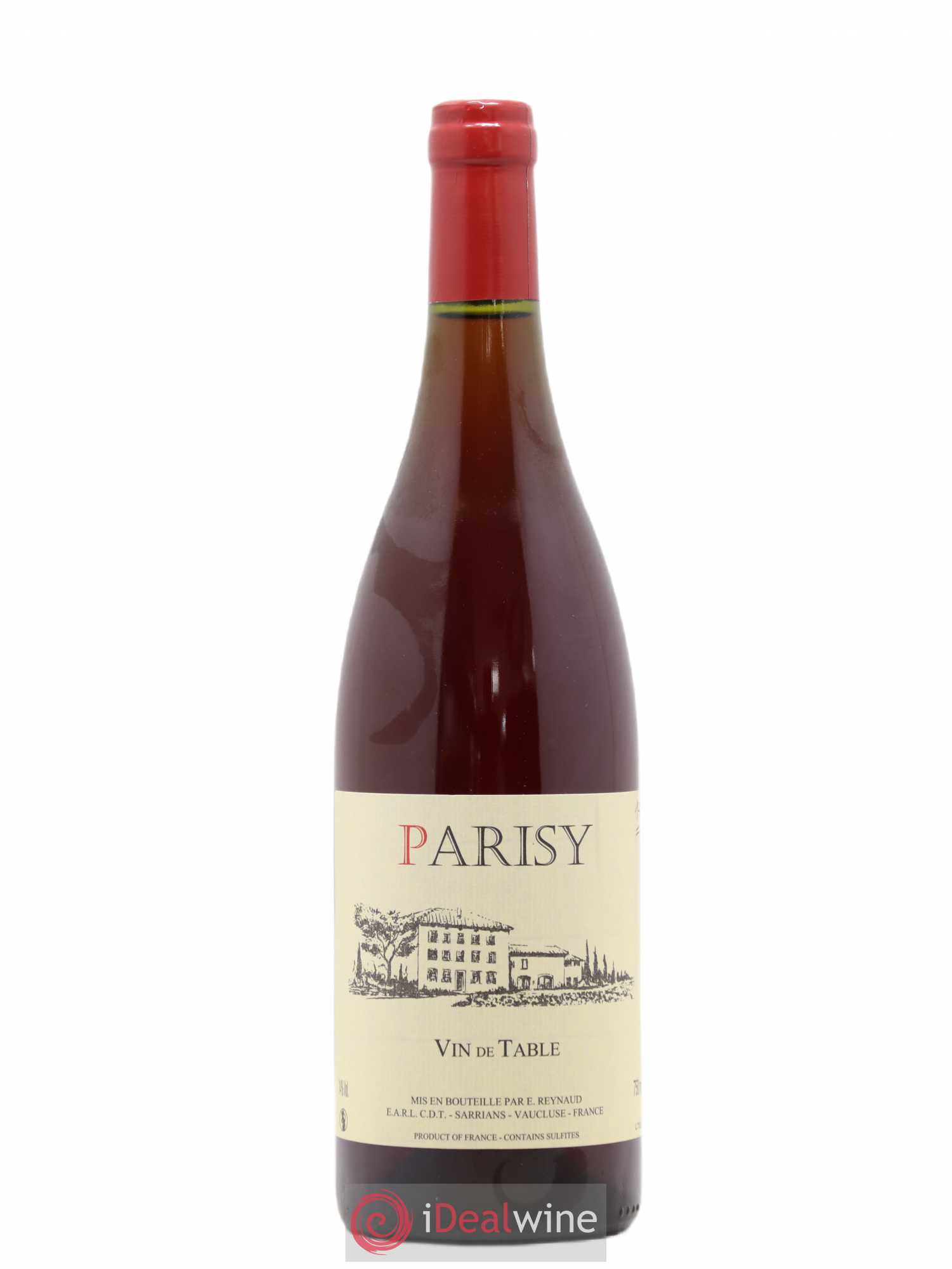 Vin de Table Parisy Emmanuel Reynaud - Lot de 1 bouteille - 0