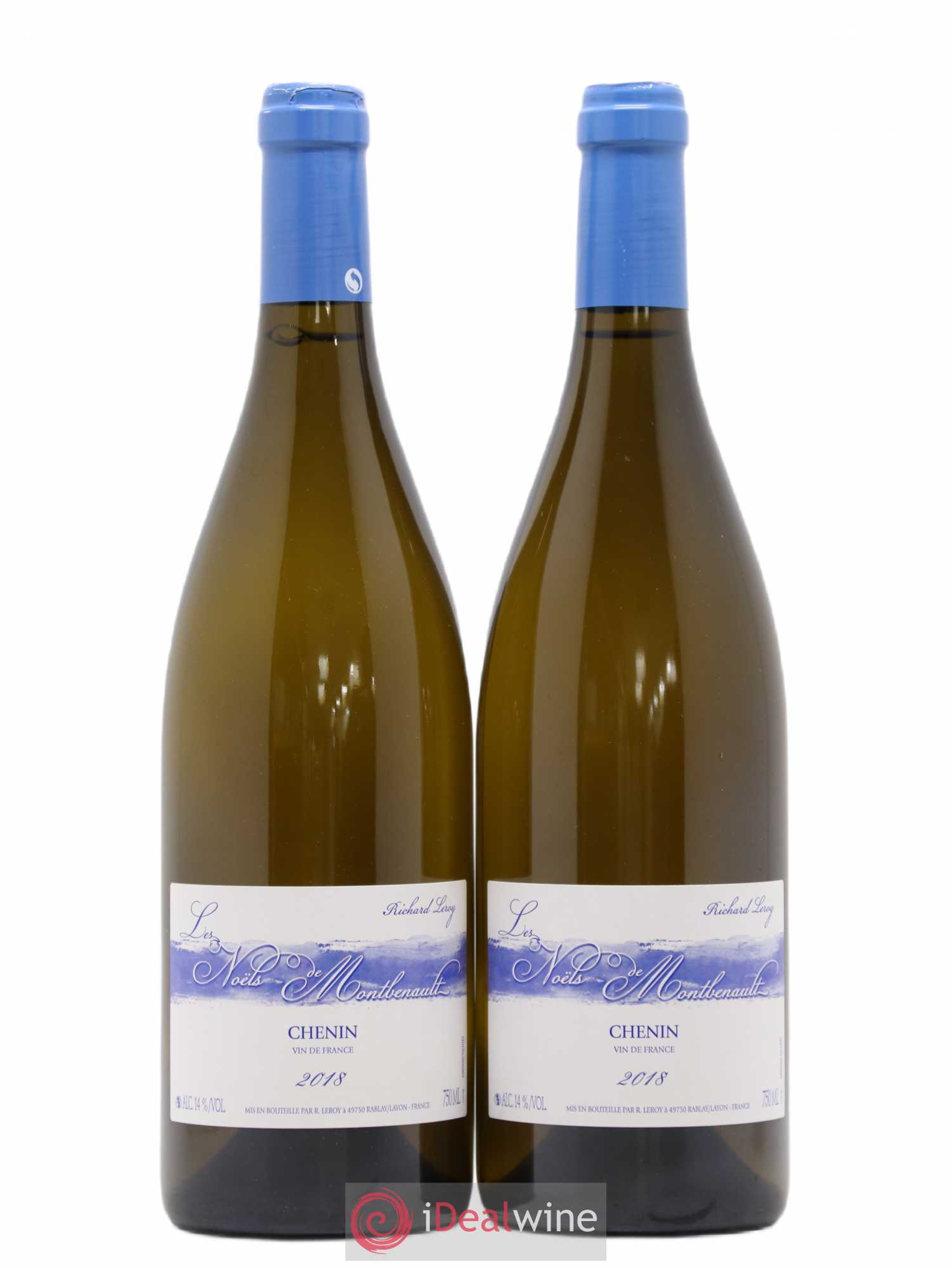 Vin de France Les Noëls de Montbenault Richard Leroy 2018 - Lot de 2 bouteilles - 0