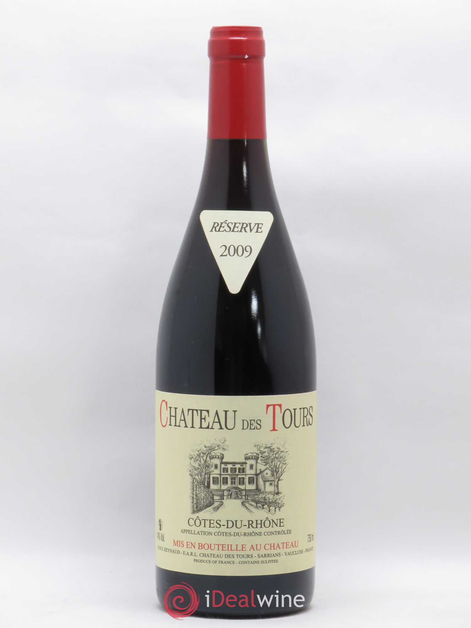 Côtes-du-Rhône Château des Tours Emmanuel Reynaud 2009 - Lot de 1 bouteille - 0