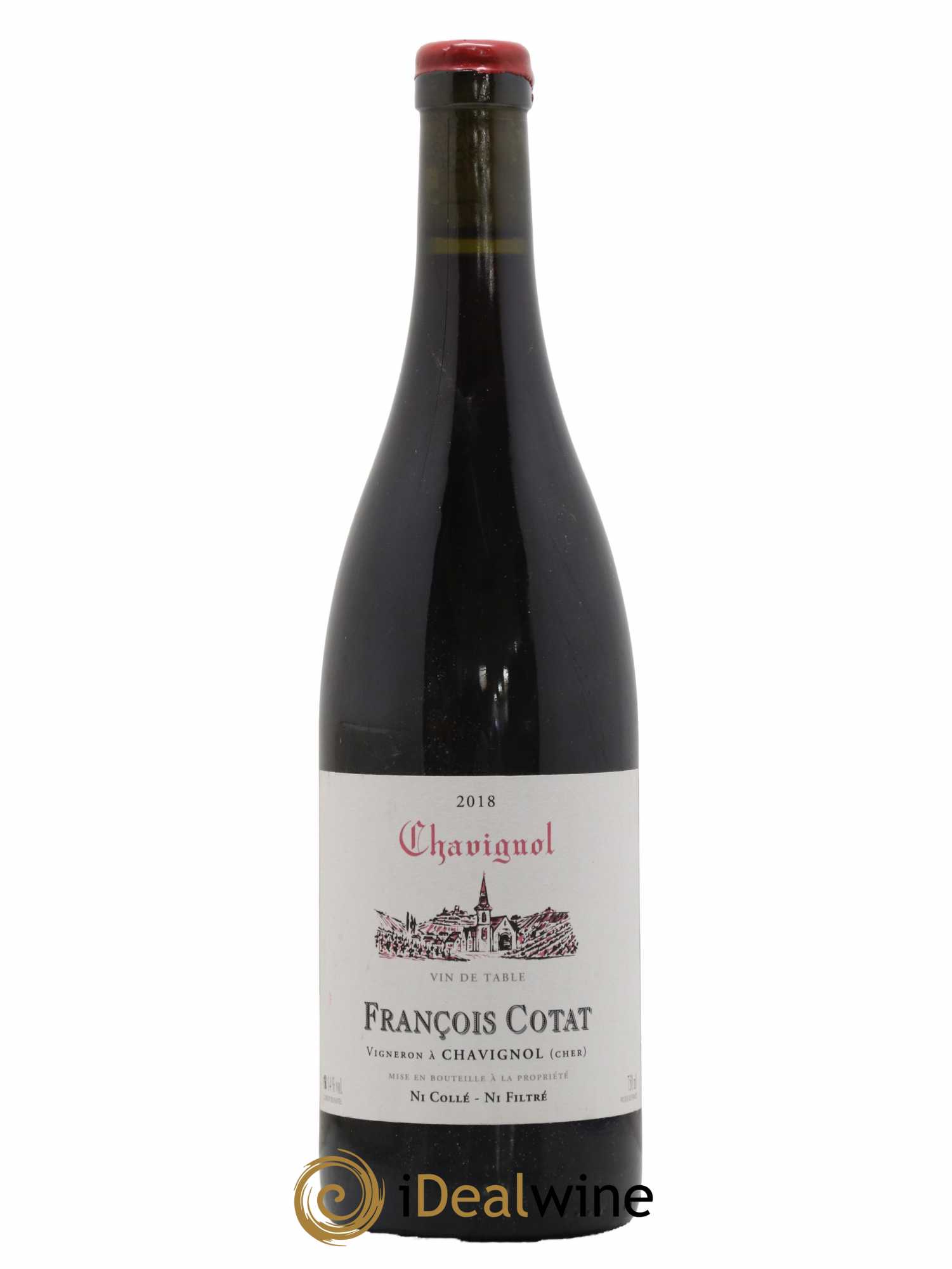 Vin de table - Chavignol François Cotat 2018 - Lot de 1 bouteille - 0