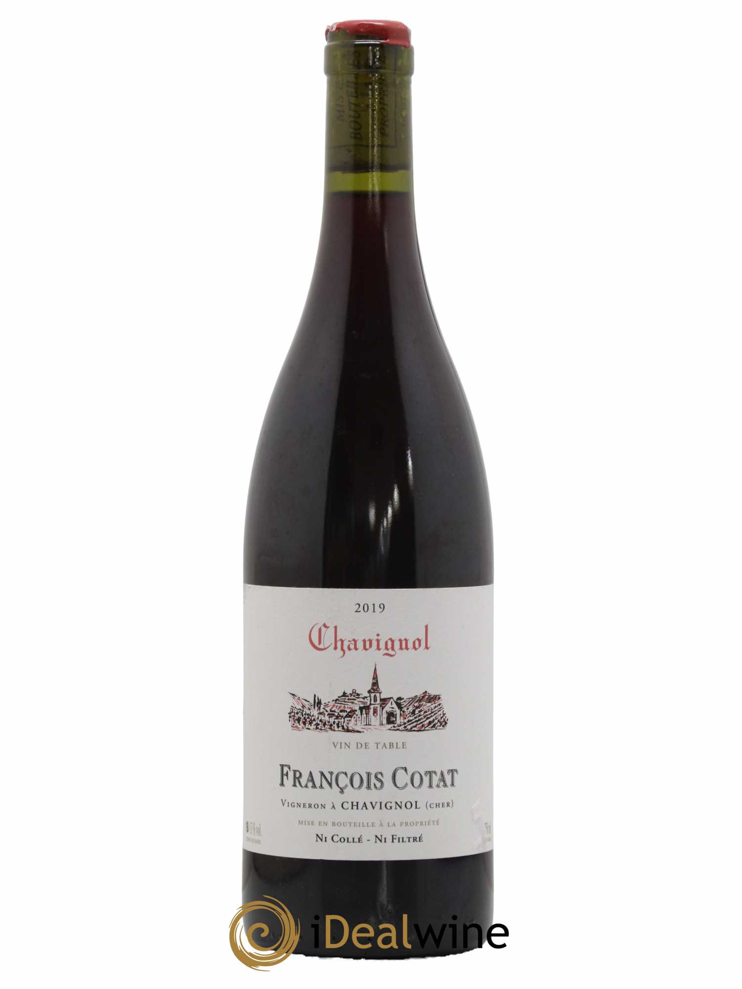 Vin de table - Chavignol François Cotat 2019 - Lot de 1 bouteille - 0
