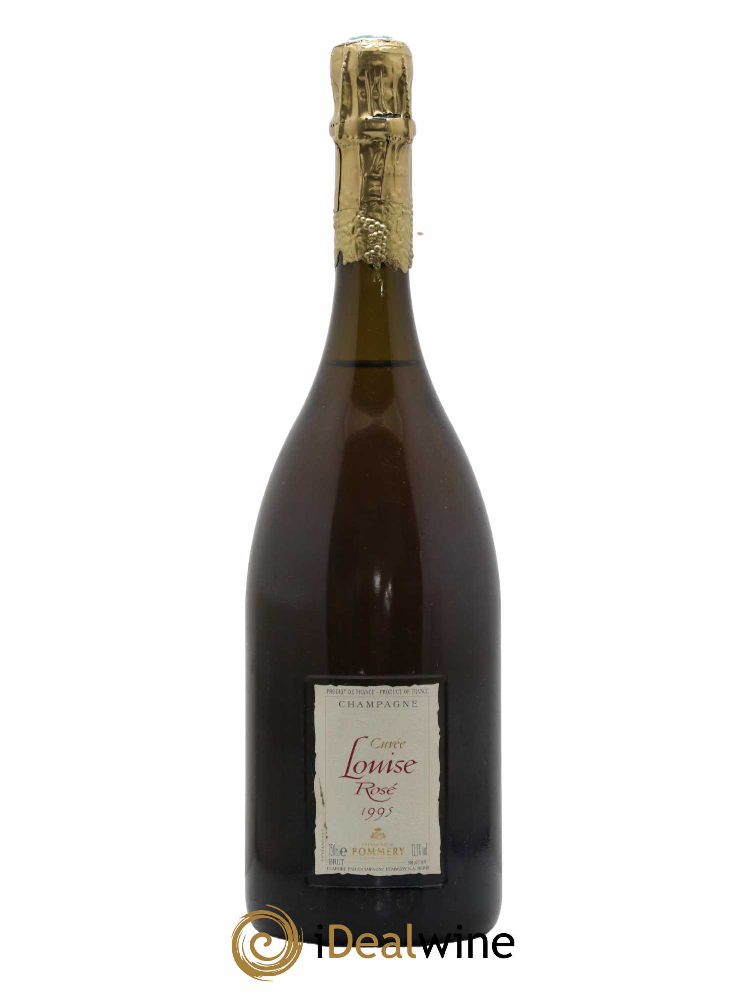 Cuvée Louise Pommery 1995 - Lot de 1 bouteille - 0