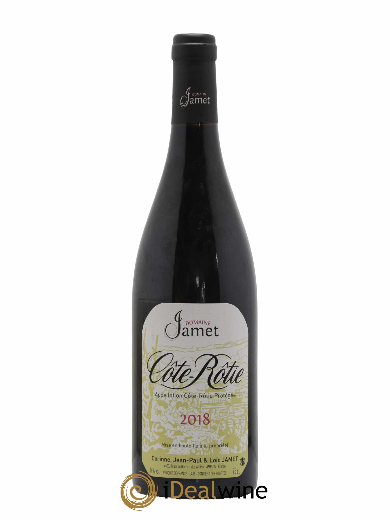 Côte-Rôtie Jamet (Domaine) 2018 - Lot de 1 bouteille - 0