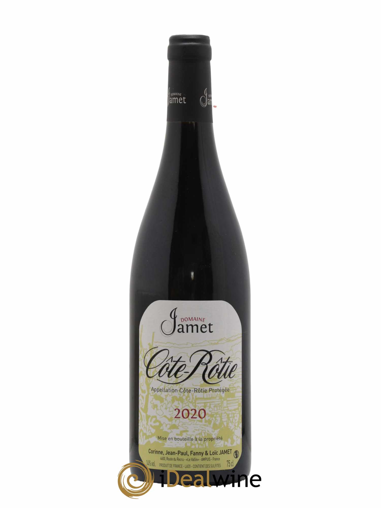 Côte-Rôtie Jamet (Domaine) 2020 - Lot de 1 bouteille - 0