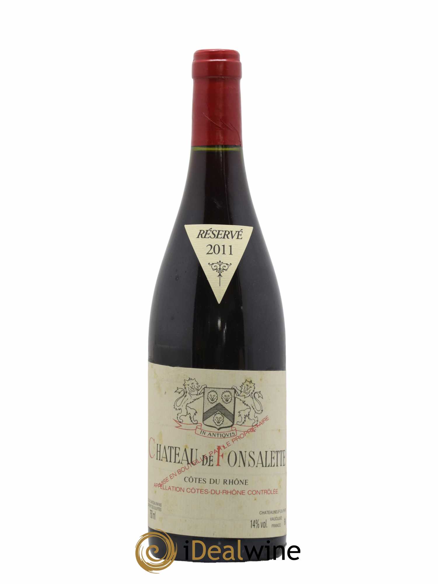 Côtes-du-Rhône Château de Fonsalette Emmanuel Reynaud 2011 - Lot de 1 bouteille - 0