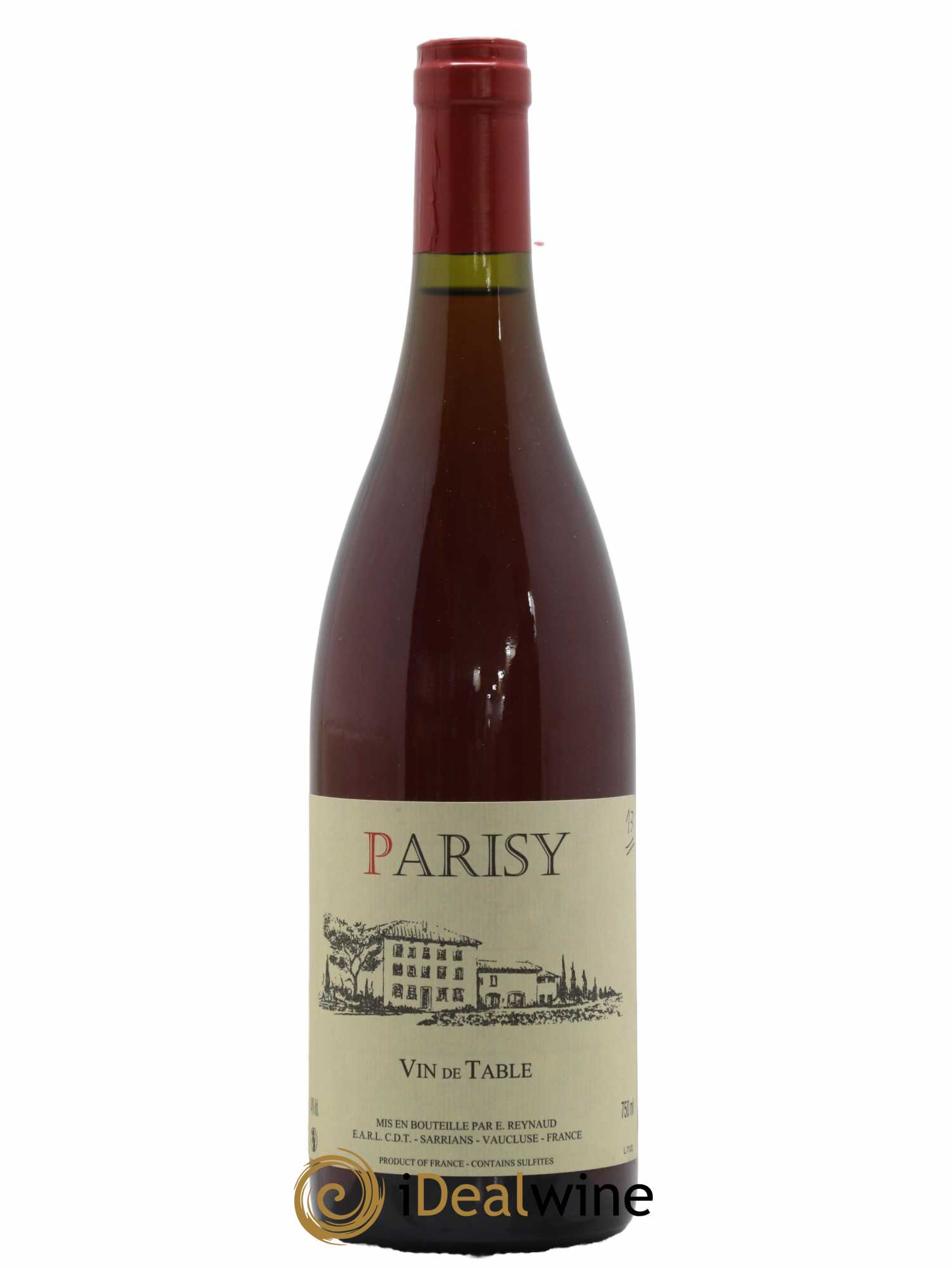 Vin de Table Parisy Emmanuel Reynaud - Lot de 1 bouteille - 0