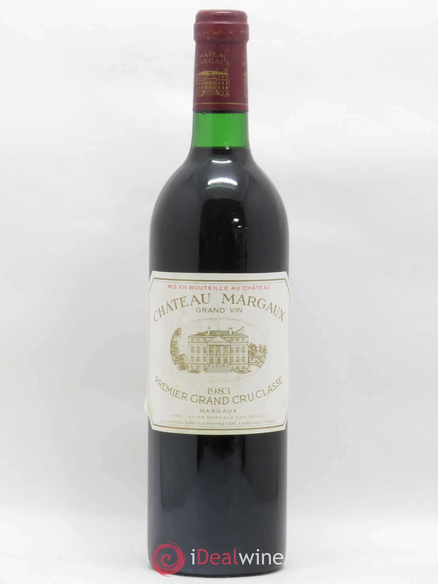 Château Margaux 1er Grand Cru Classé 1983 - Lot de 1 bouteille - 0