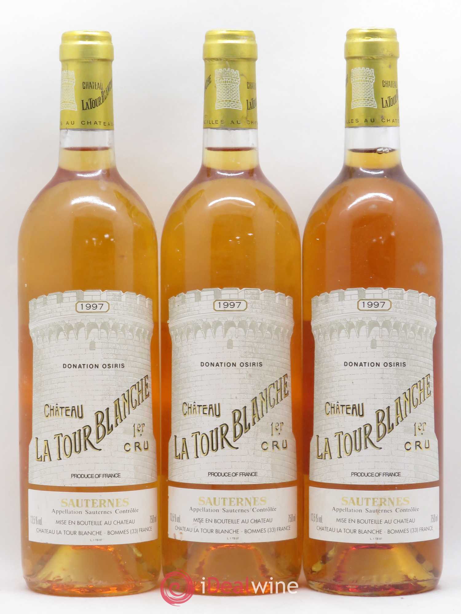 Château la Tour Blanche 1er Grand Cru Classé 1997 - Lotto di 6 bottiglie - 2