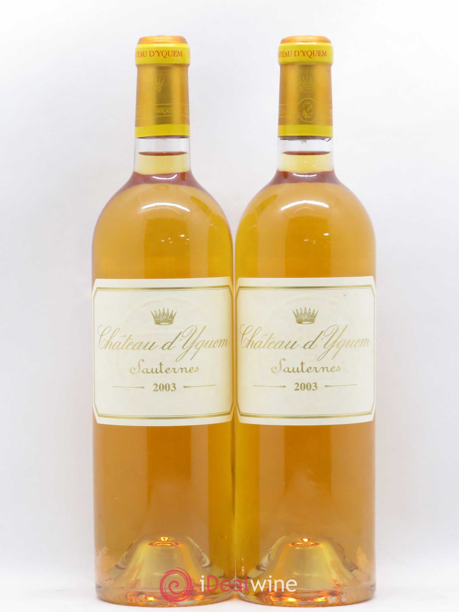 Château d' Yquem 1er Cru Classé Supérieur 2003 - Lotto di 2 bottiglie - 0