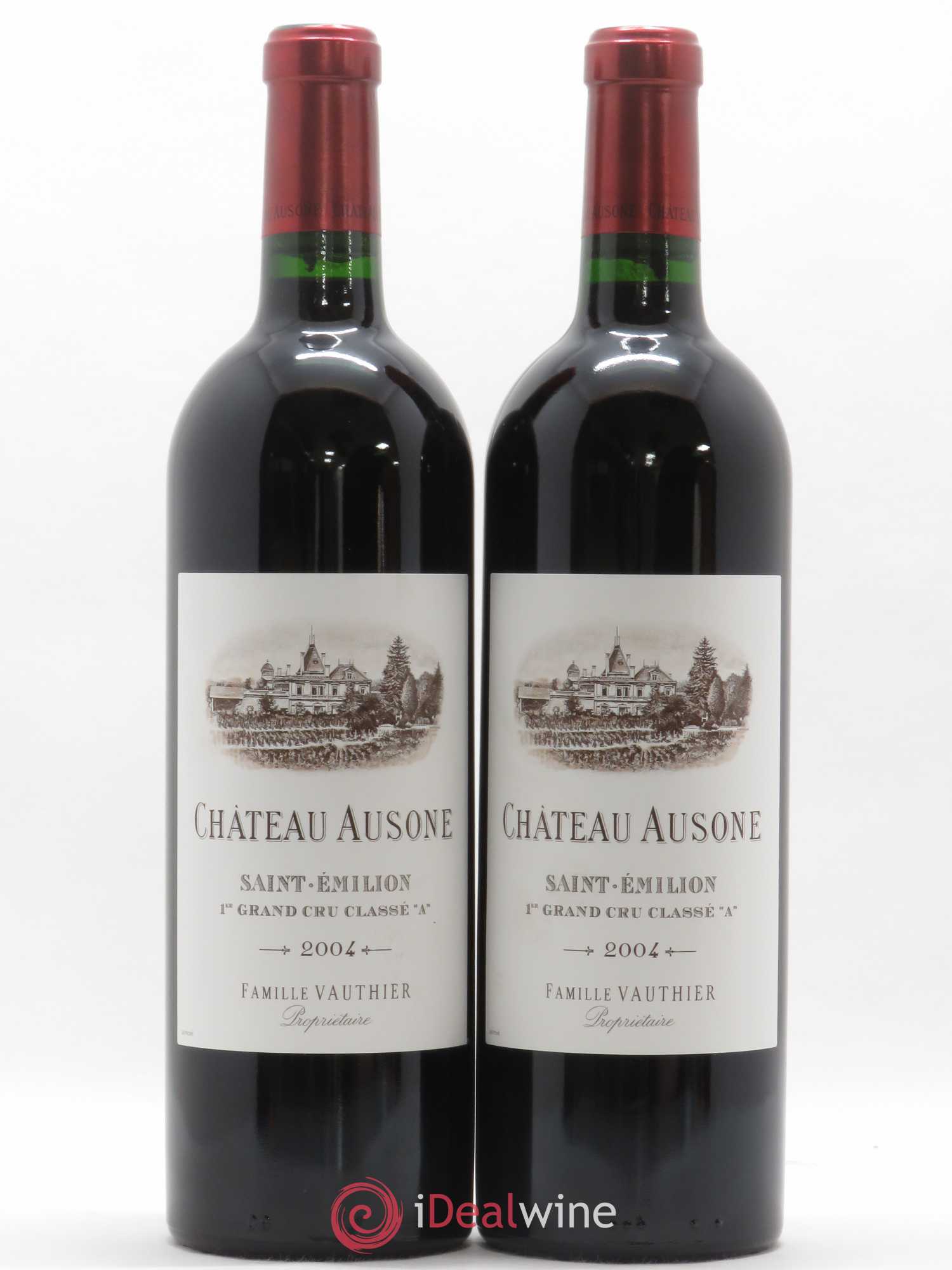 Château Ausone 1er Grand Cru Classé A 2004 - Lot de 2 bouteilles - 0