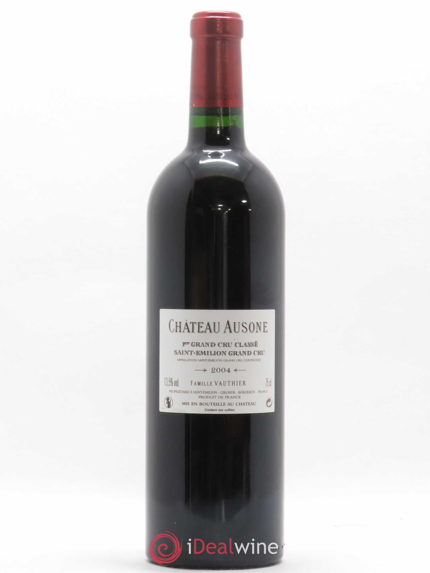 Château Ausone 1er Grand Cru Classé A 2004 - Lot de 1 bouteille - 1