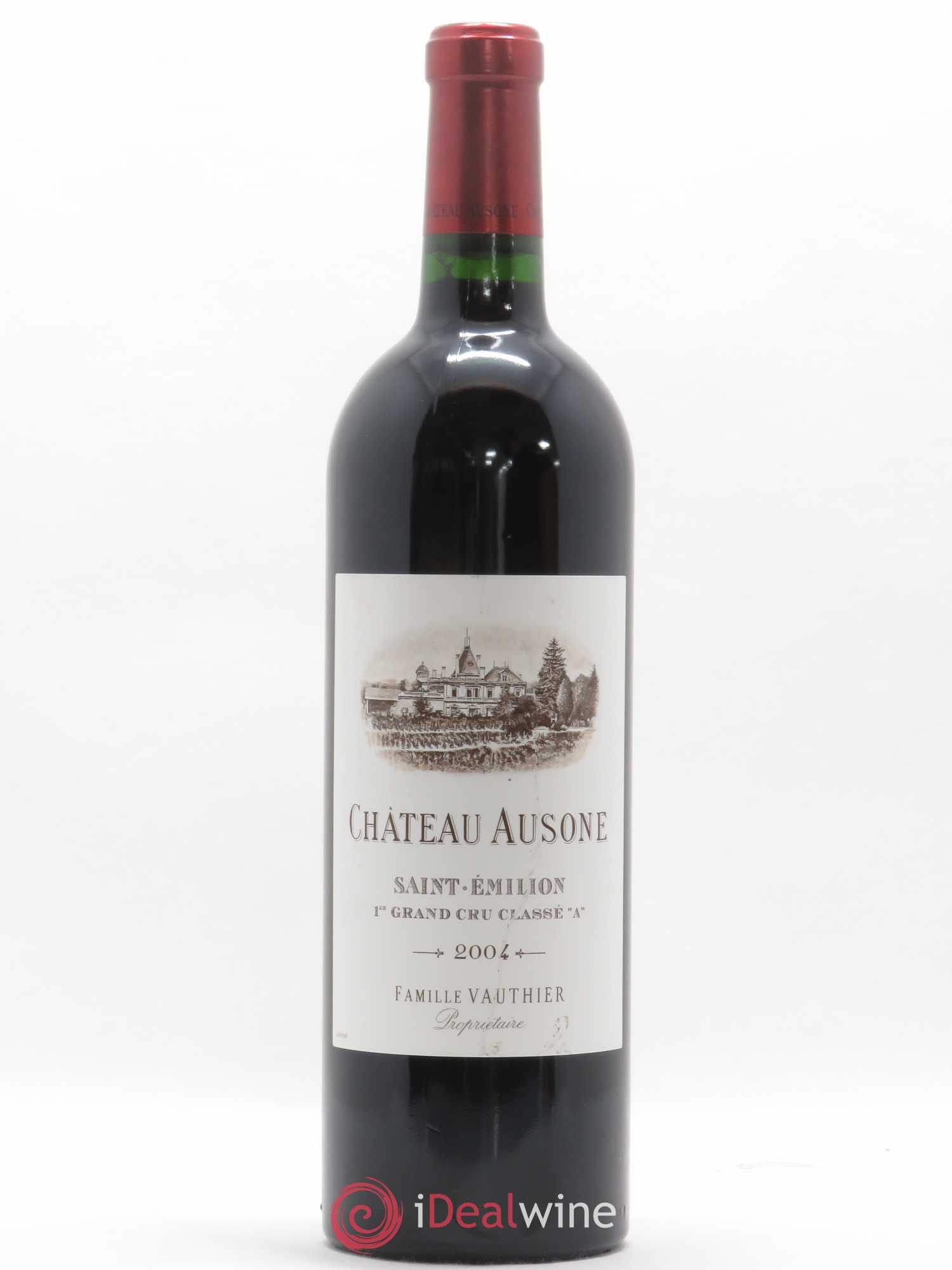 Château Ausone 1er Grand Cru Classé A 2004 - Lot de 1 bouteille - 0
