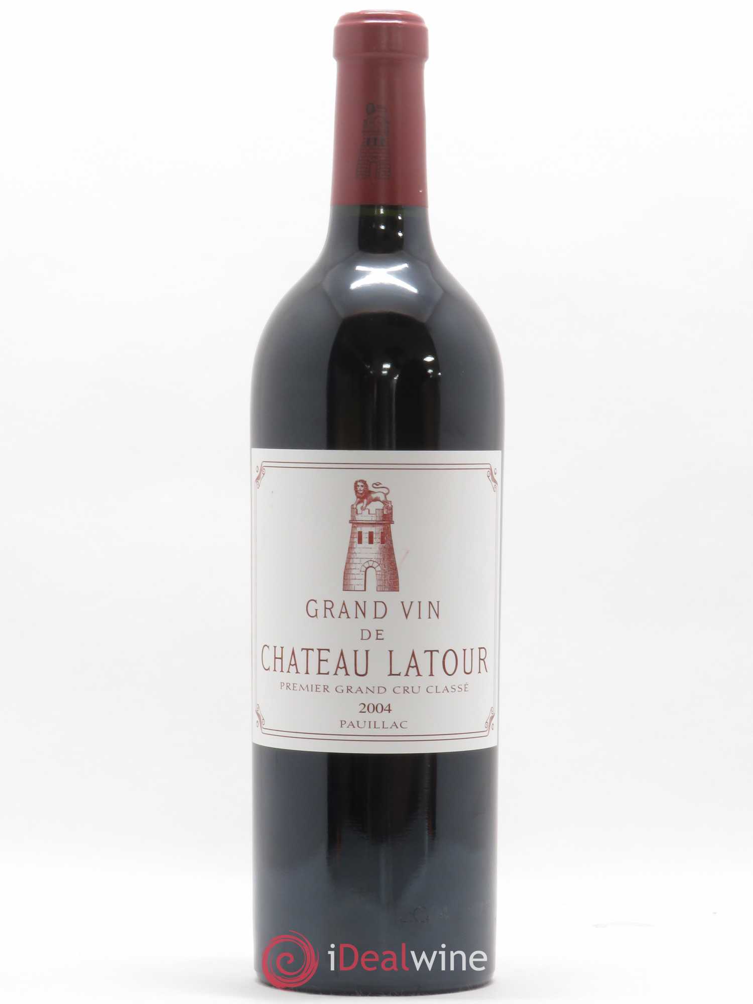 Château Latour 1er Grand Cru Classé 2004 - Lot de 1 bouteille - 0