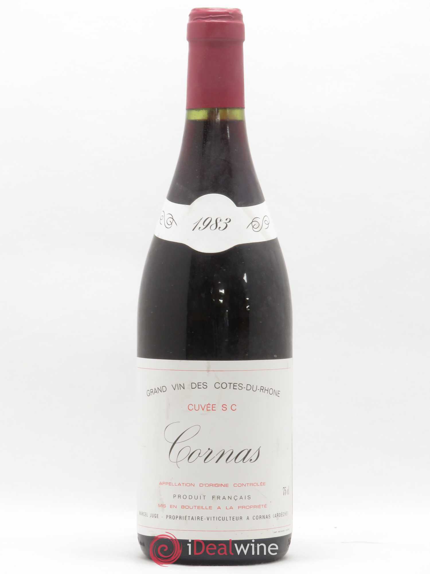 Cornas SC Marcel Juge 1983 - Lot de 1 bouteille - 0